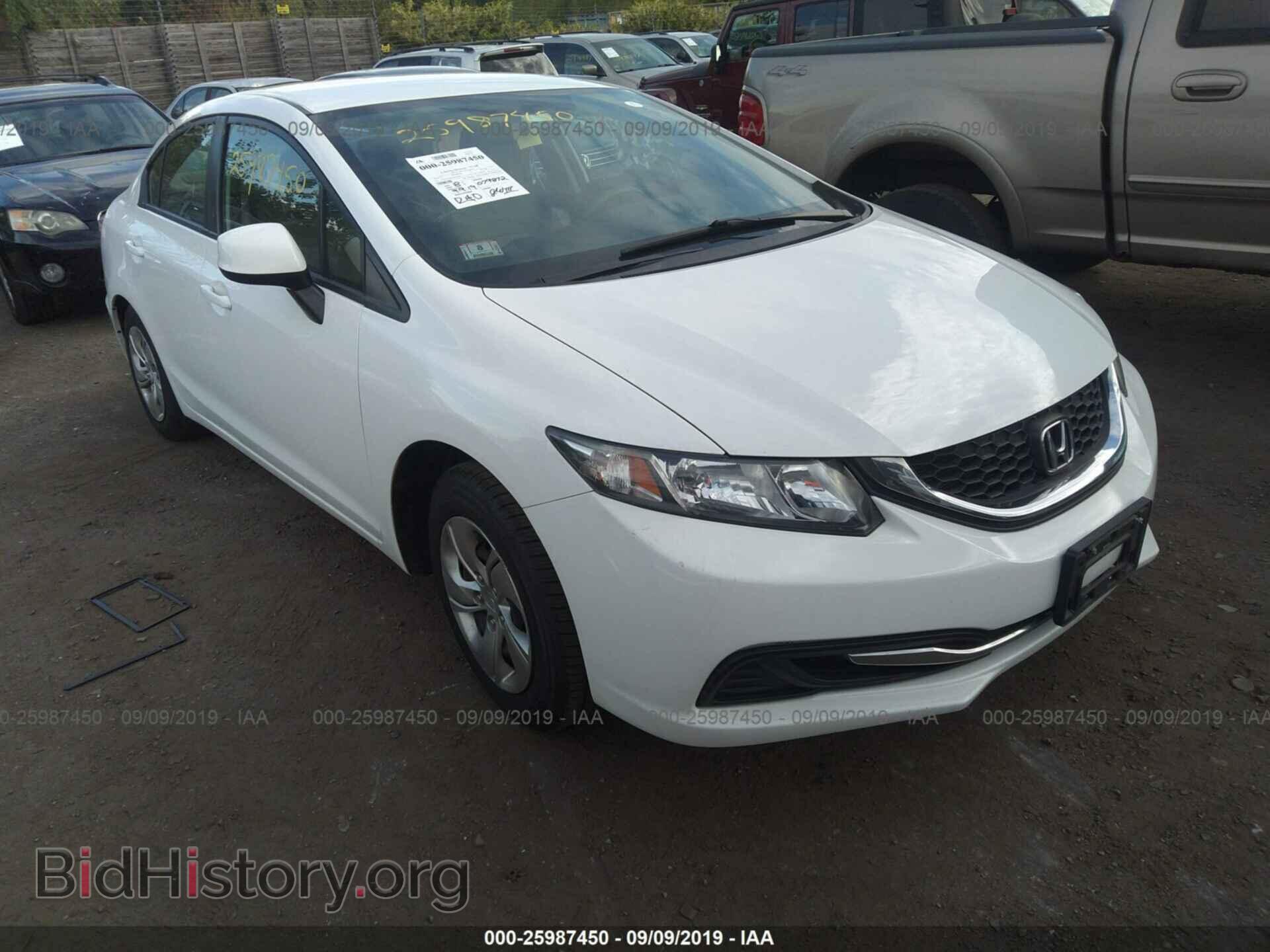 Фотография 2HGFB2F56DH575628 - HONDA CIVIC 2013