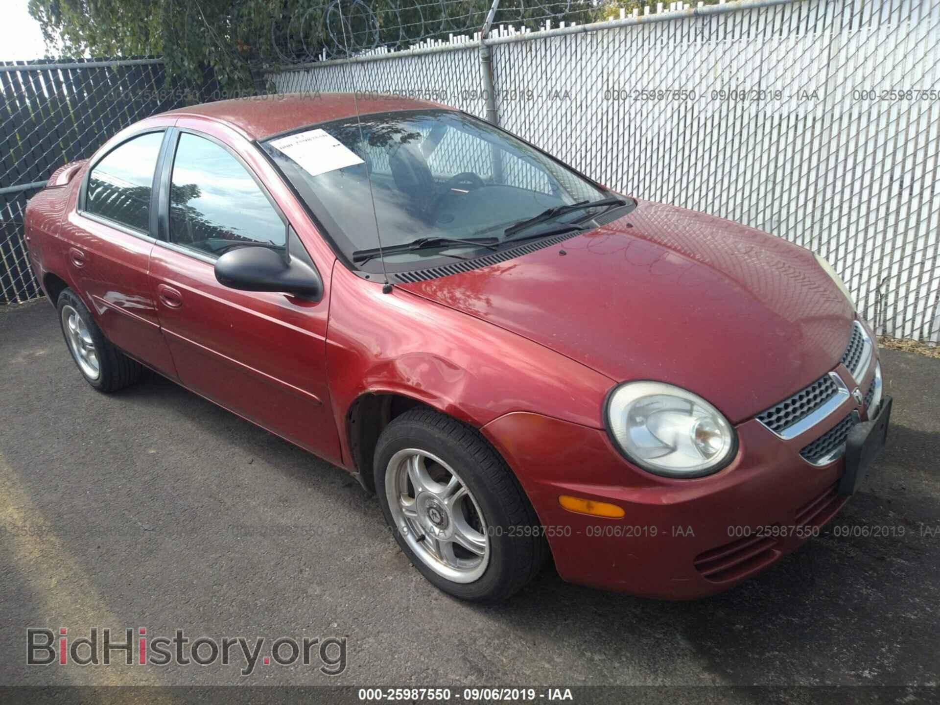 Photo 1B3ES56C75D209963 - DODGE NEON 2005
