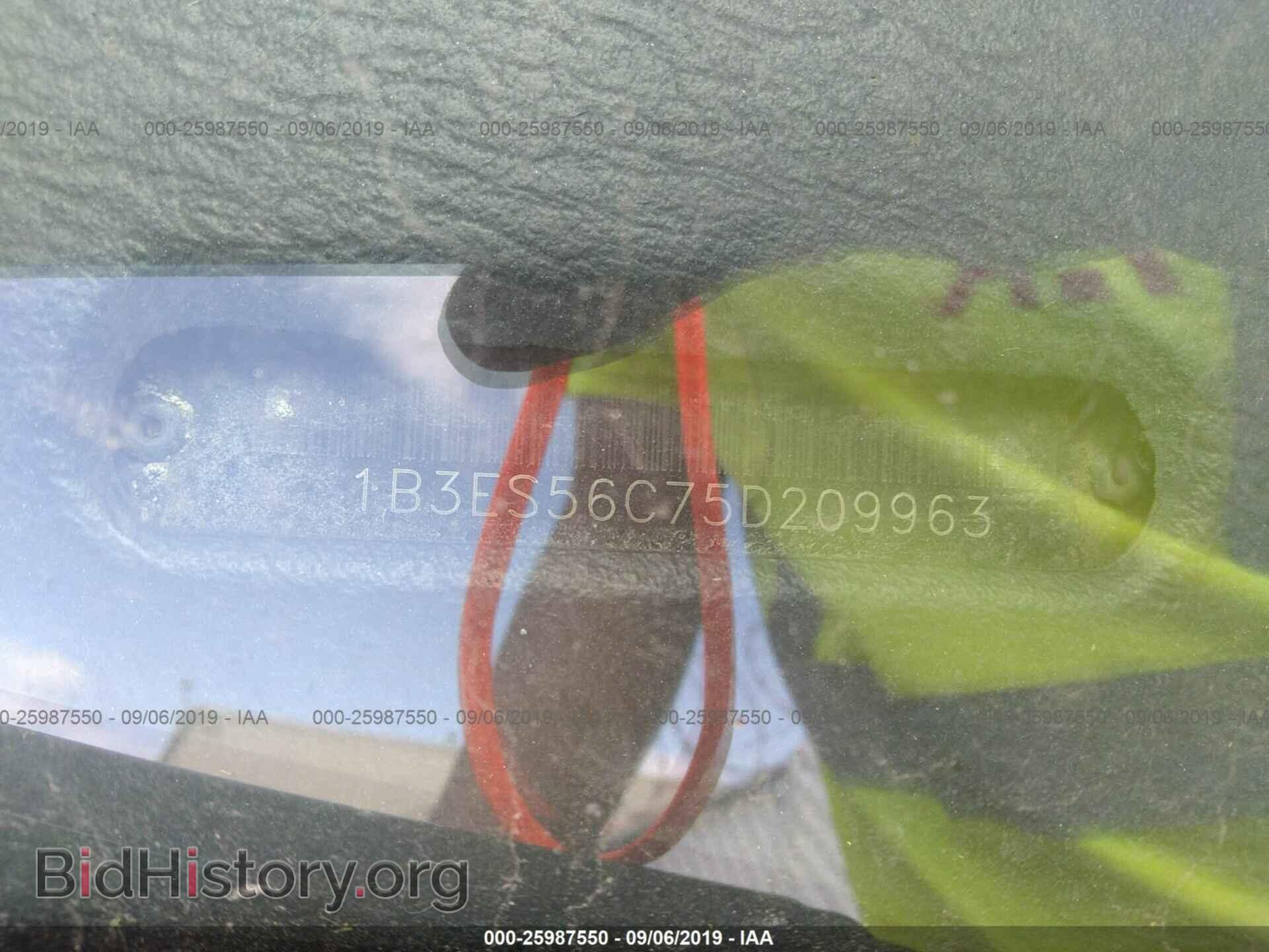 2005 DODGE NEON - VIN: 1B3ES56C75D209963 - Фото 9