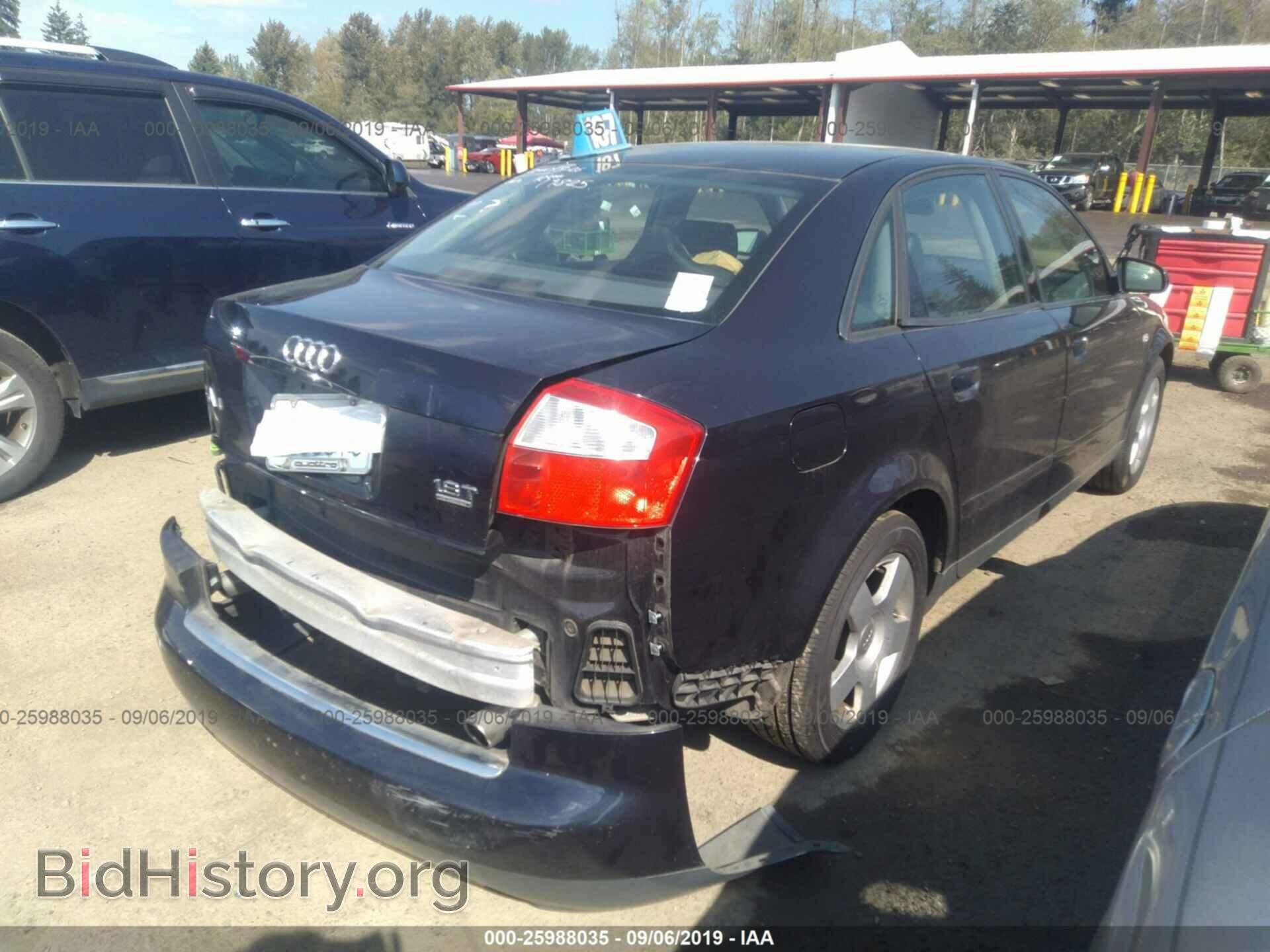 2002 AUDI A4 - VIN: WAULC68E02A148148 - Photo 4