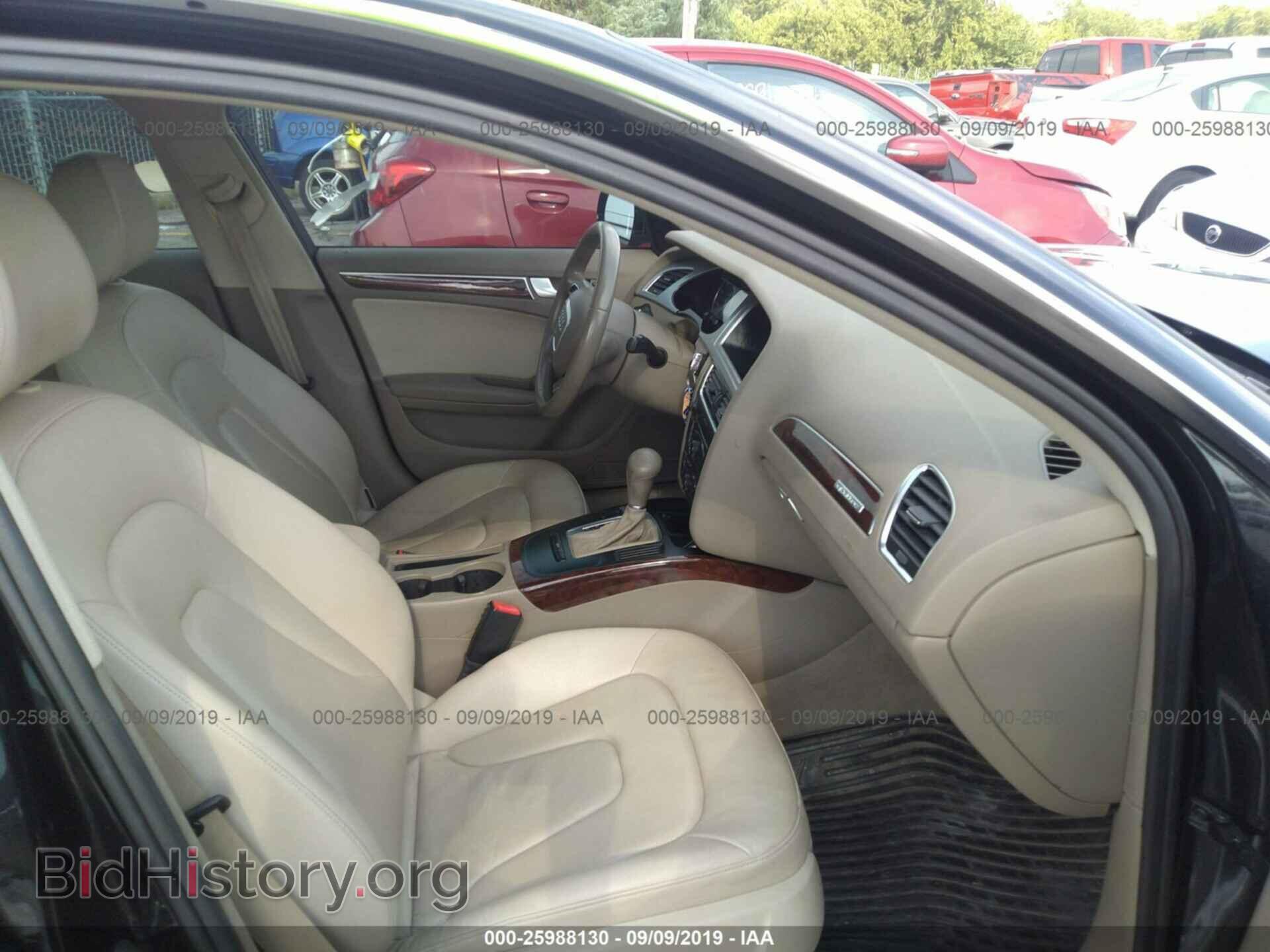 2012 AUDI A4 - VIN: WAUBFAFLXCA117823 - Фото 5