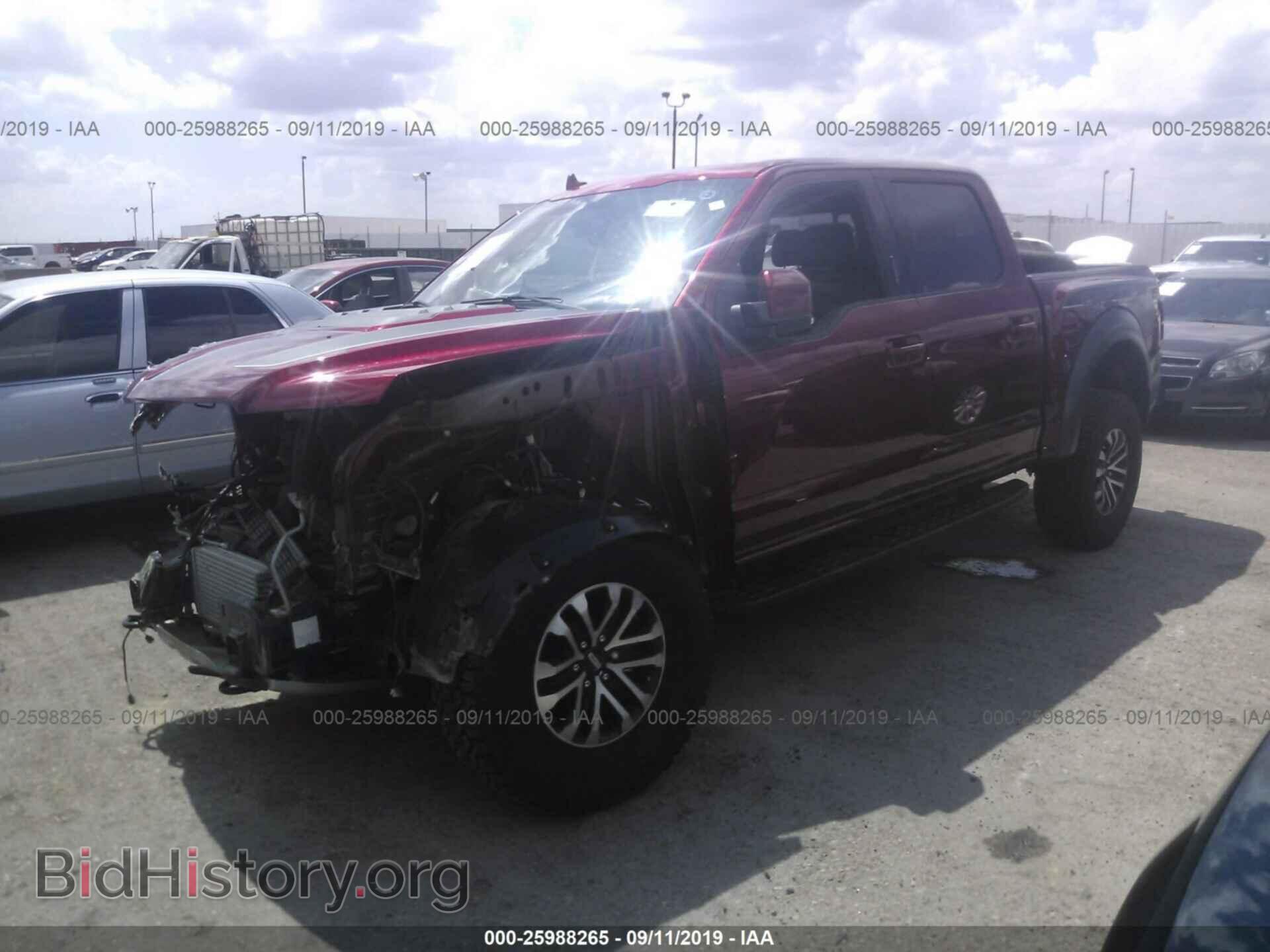 2019 FORD F150 - VIN: 1FTFW1RG9KFB16439 - Фото 2