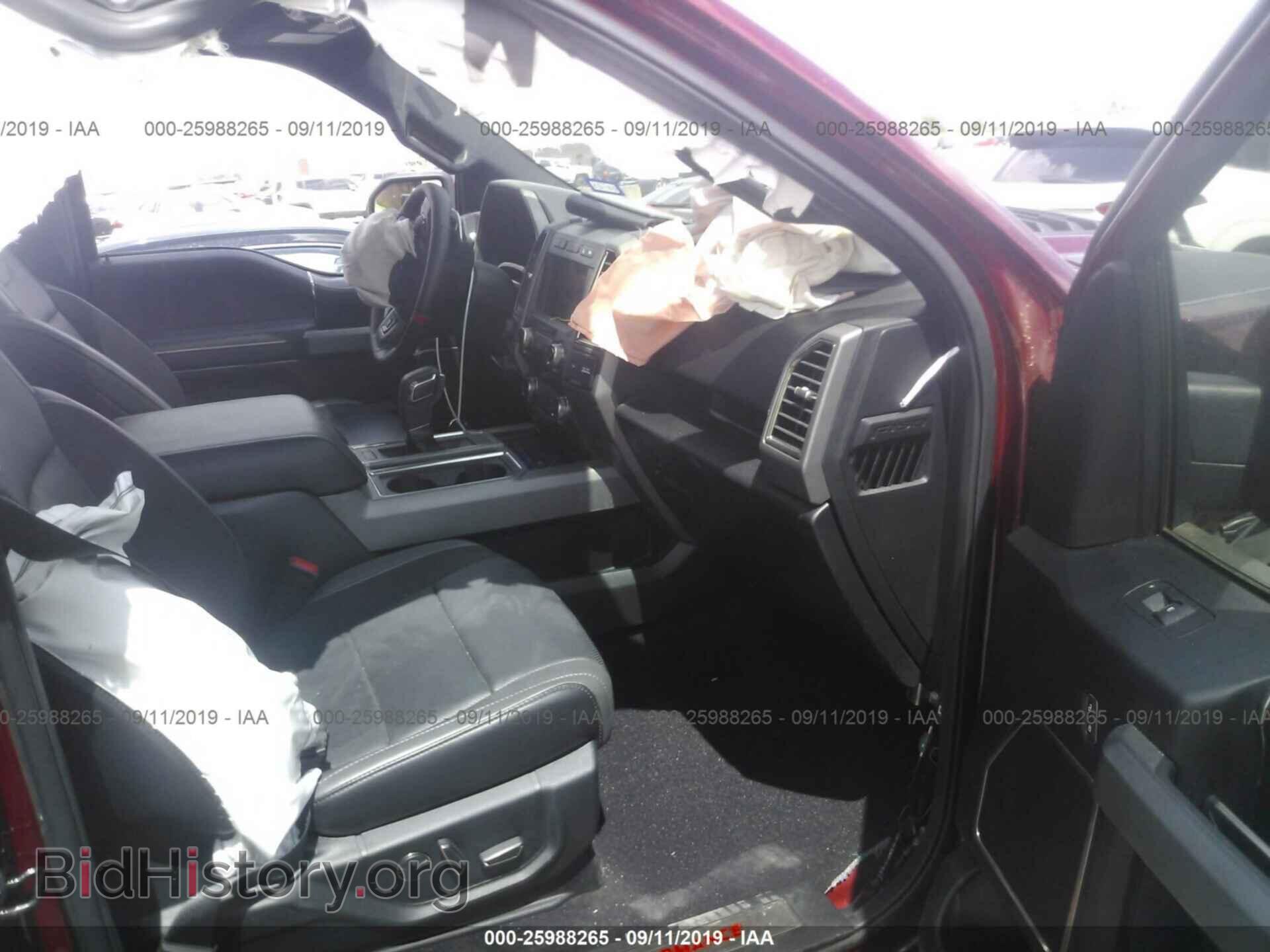 2019 FORD F150 - VIN: 1FTFW1RG9KFB16439 - Фото 5