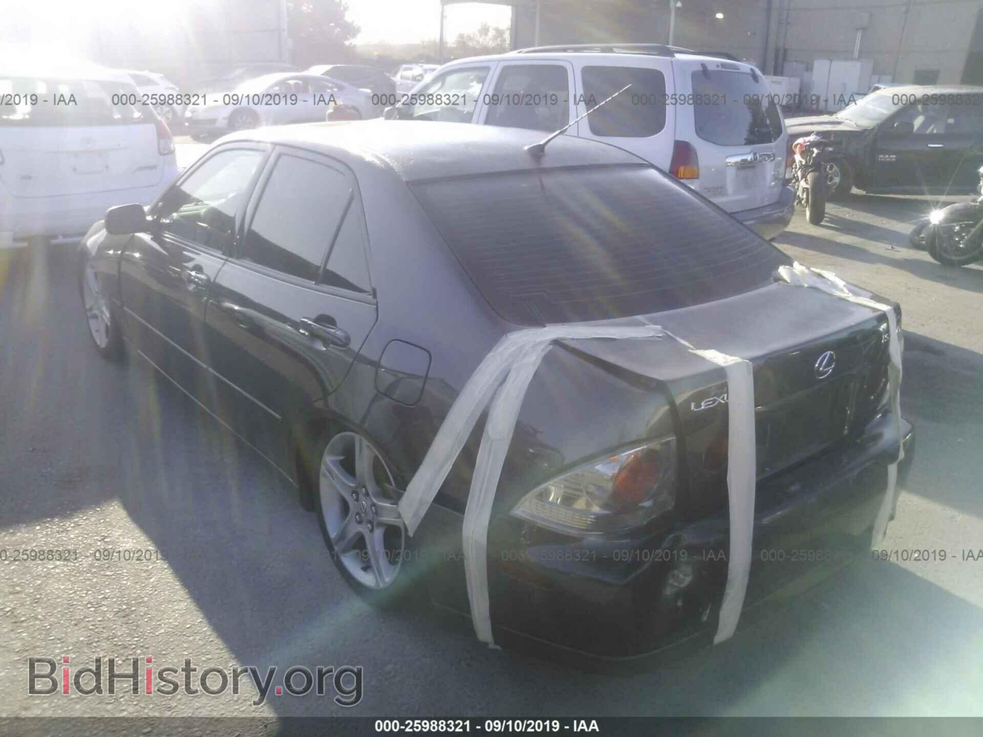 2001 LEXUS IS - VIN: JTHBD182210009095 - Фото 3