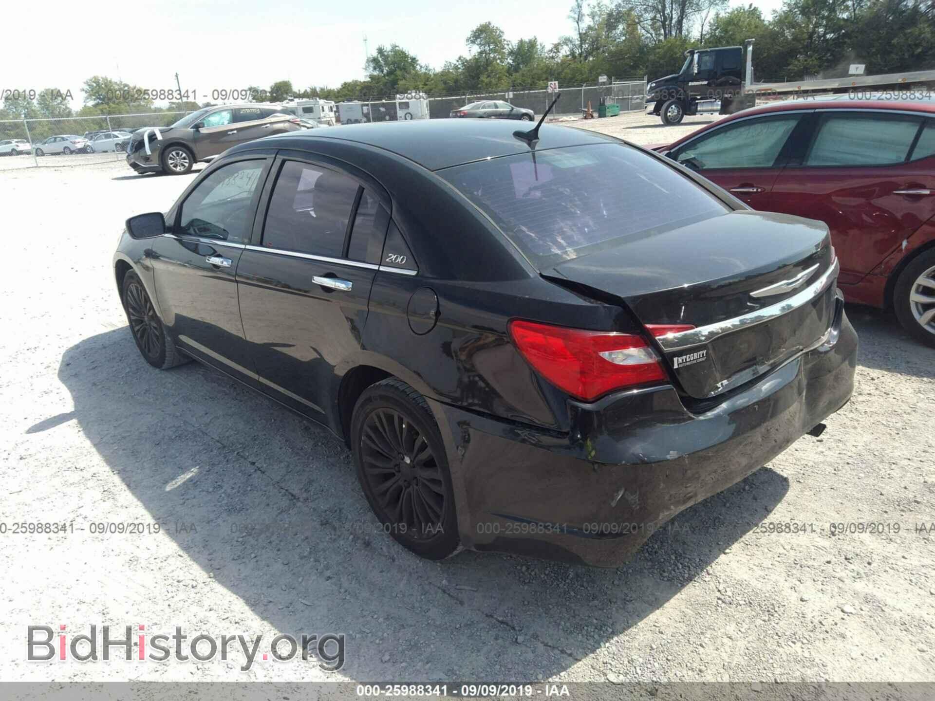 2012 CHRYSLER 200 - VIN: 1C3CCBCB2CN175262 - Фото 3