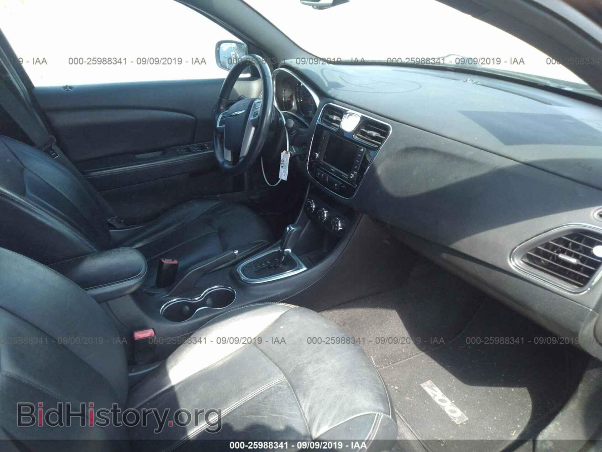 2012 CHRYSLER 200 - VIN: 1C3CCBCB2CN175262 - Фото 5