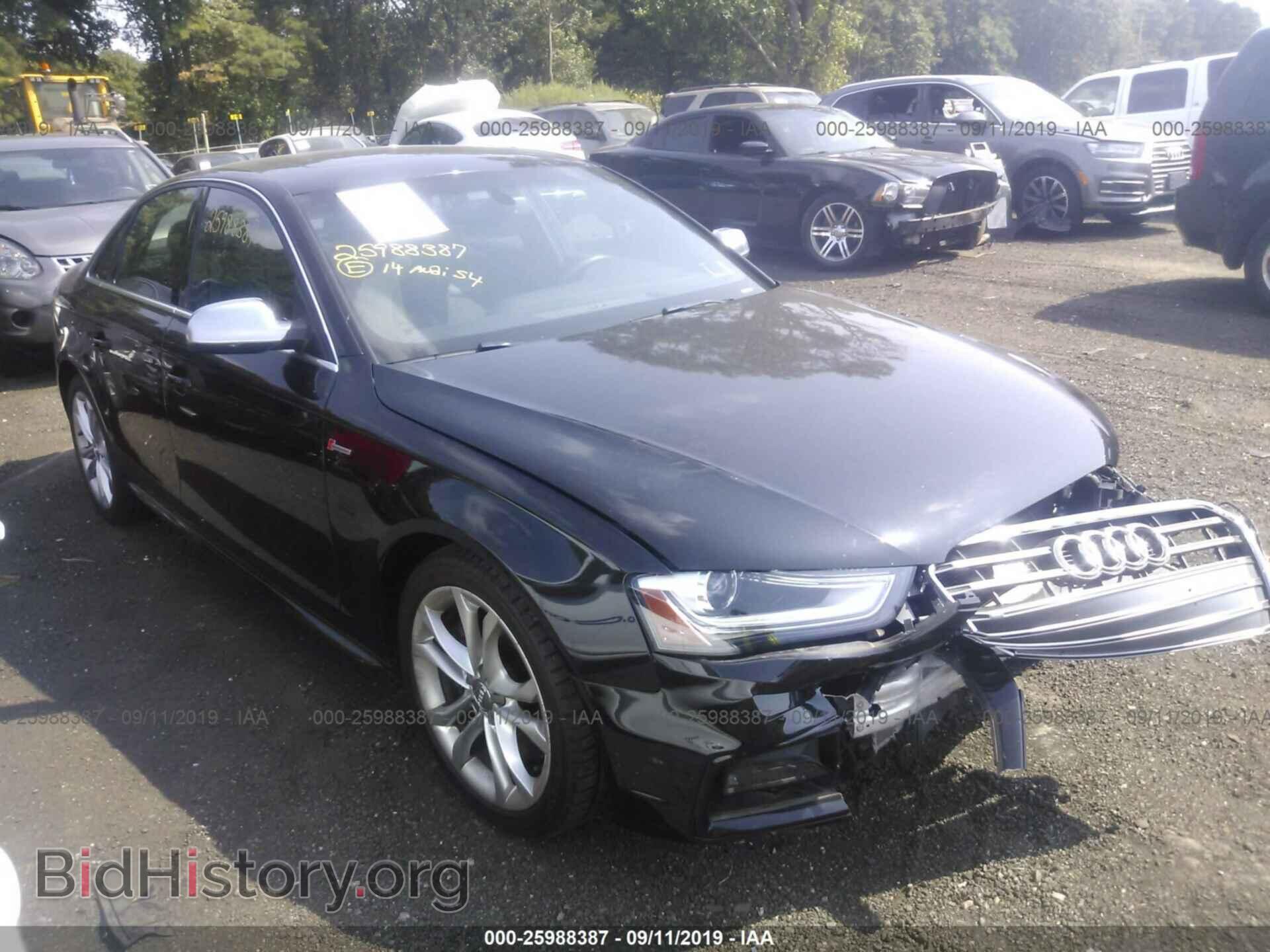 Фотография WAUDGAFL9EA073127 - AUDI S4 2014
