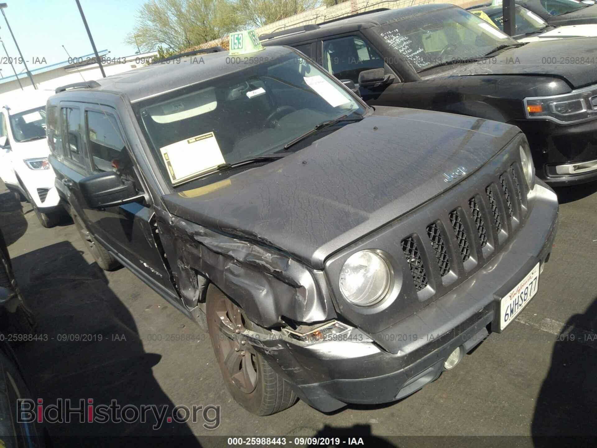 Фотография 1C4NJPFB1CD513503 - Jeep Patriot 2012