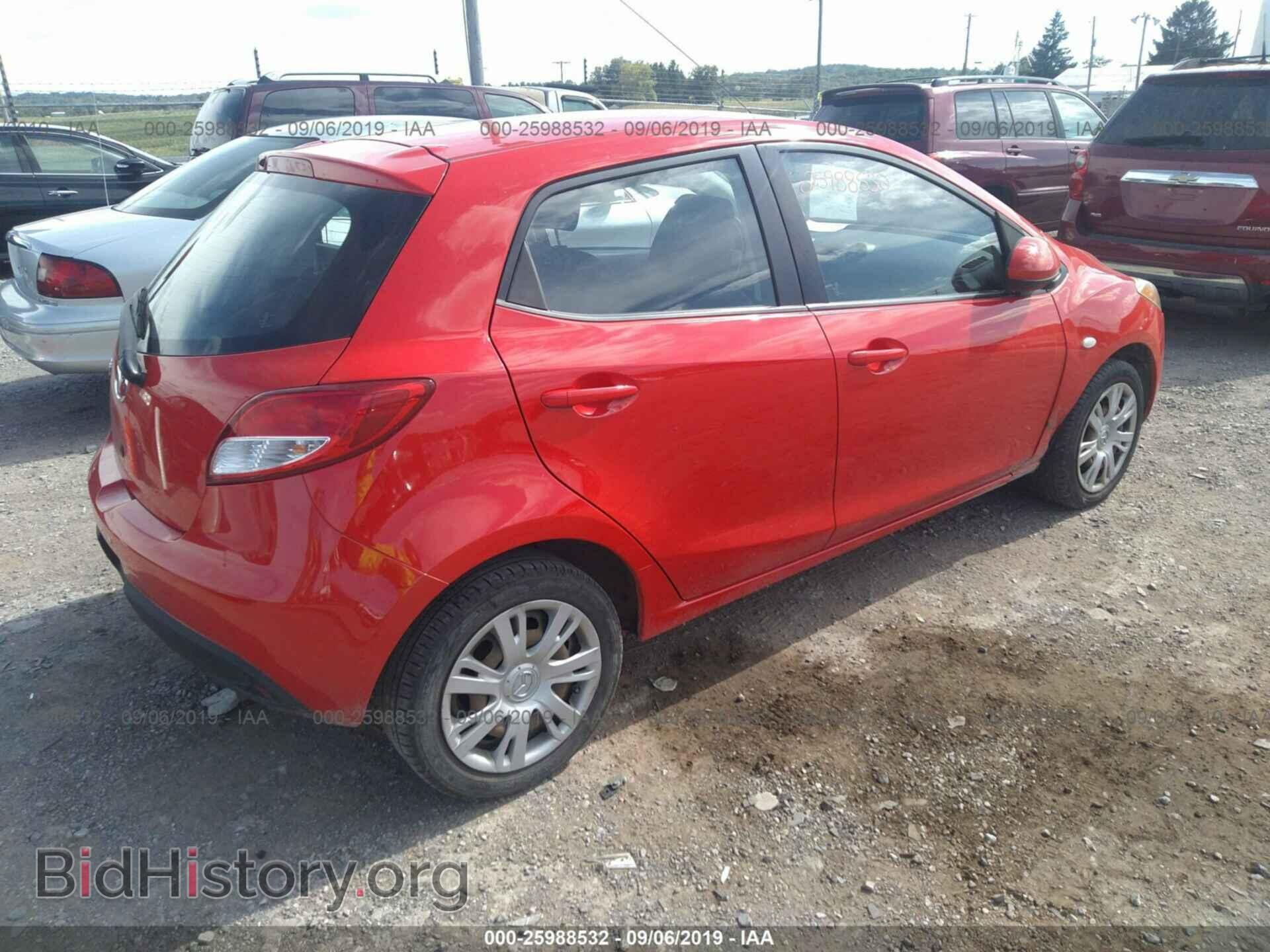 2011 MAZDA MAZDA2 - VIN: JM1DE1HZ4B0101220 - Фото 4
