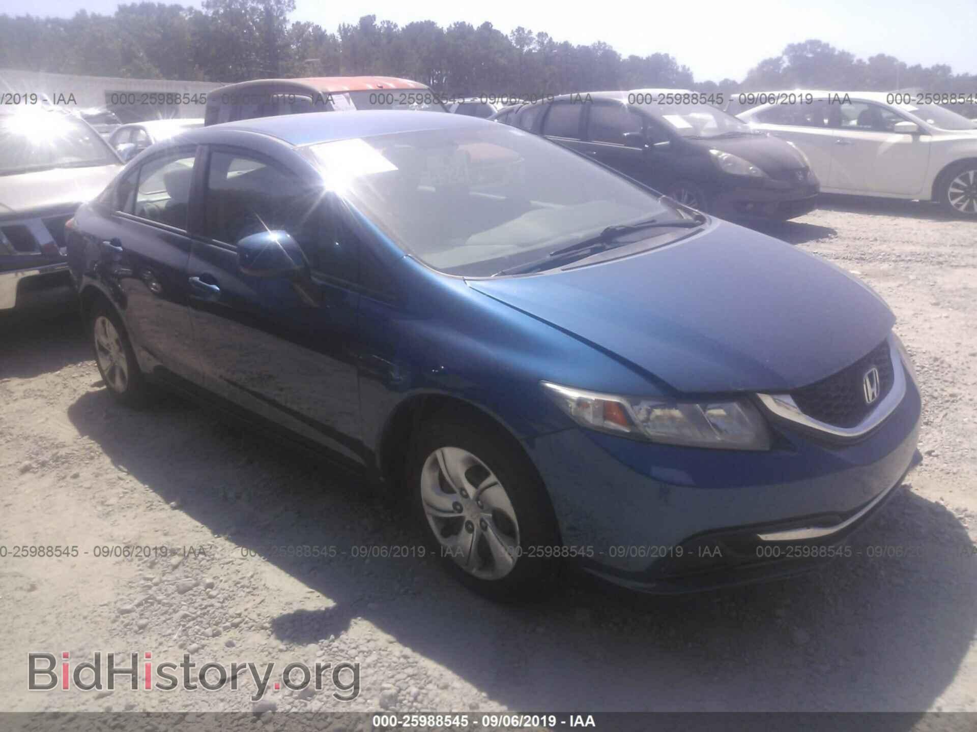Фотография 2HGFB2F57DH542668 - HONDA CIVIC 2013