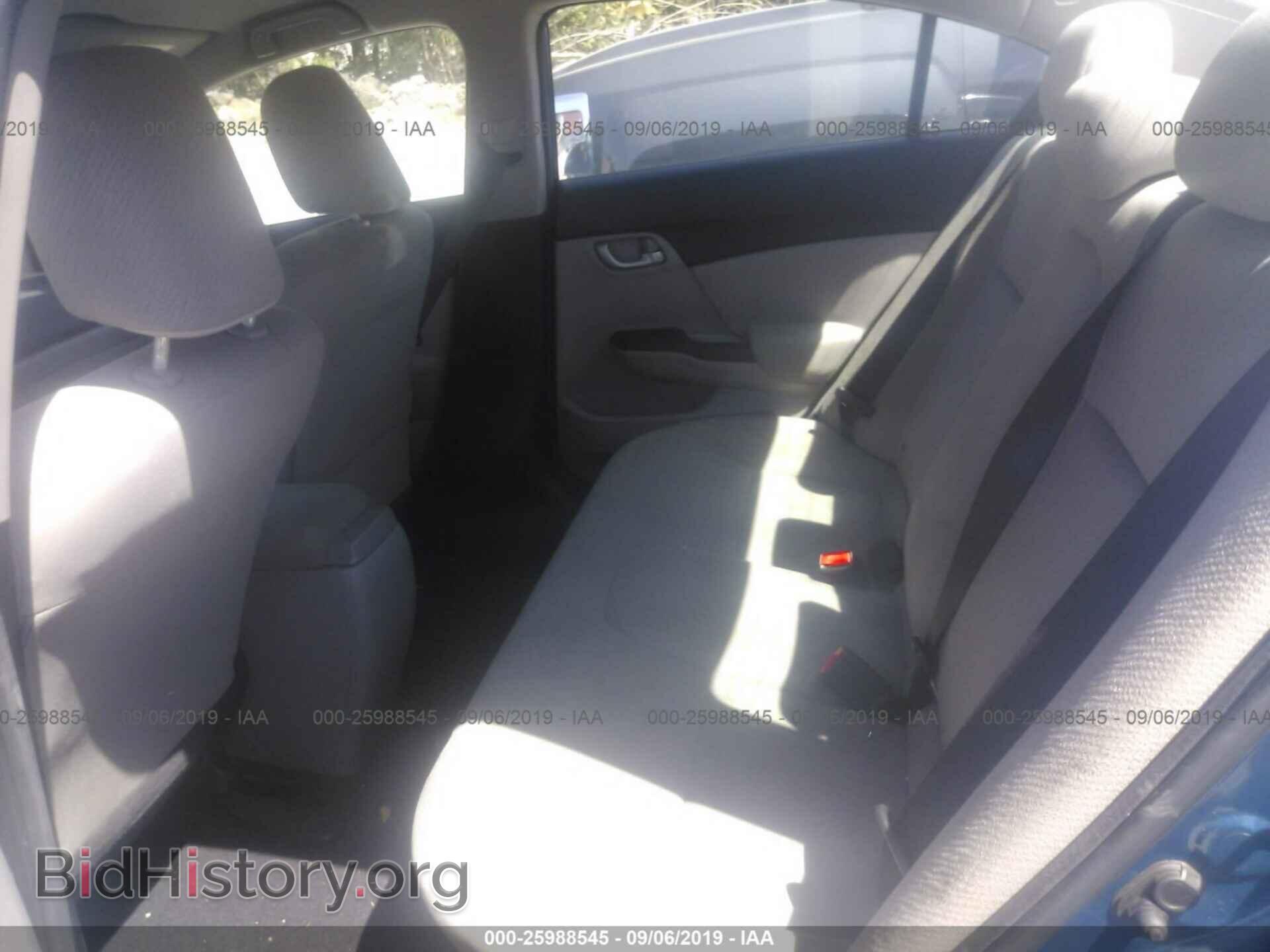 2013 HONDA CIVIC - VIN: 2HGFB2F57DH542668 - Photo 8
