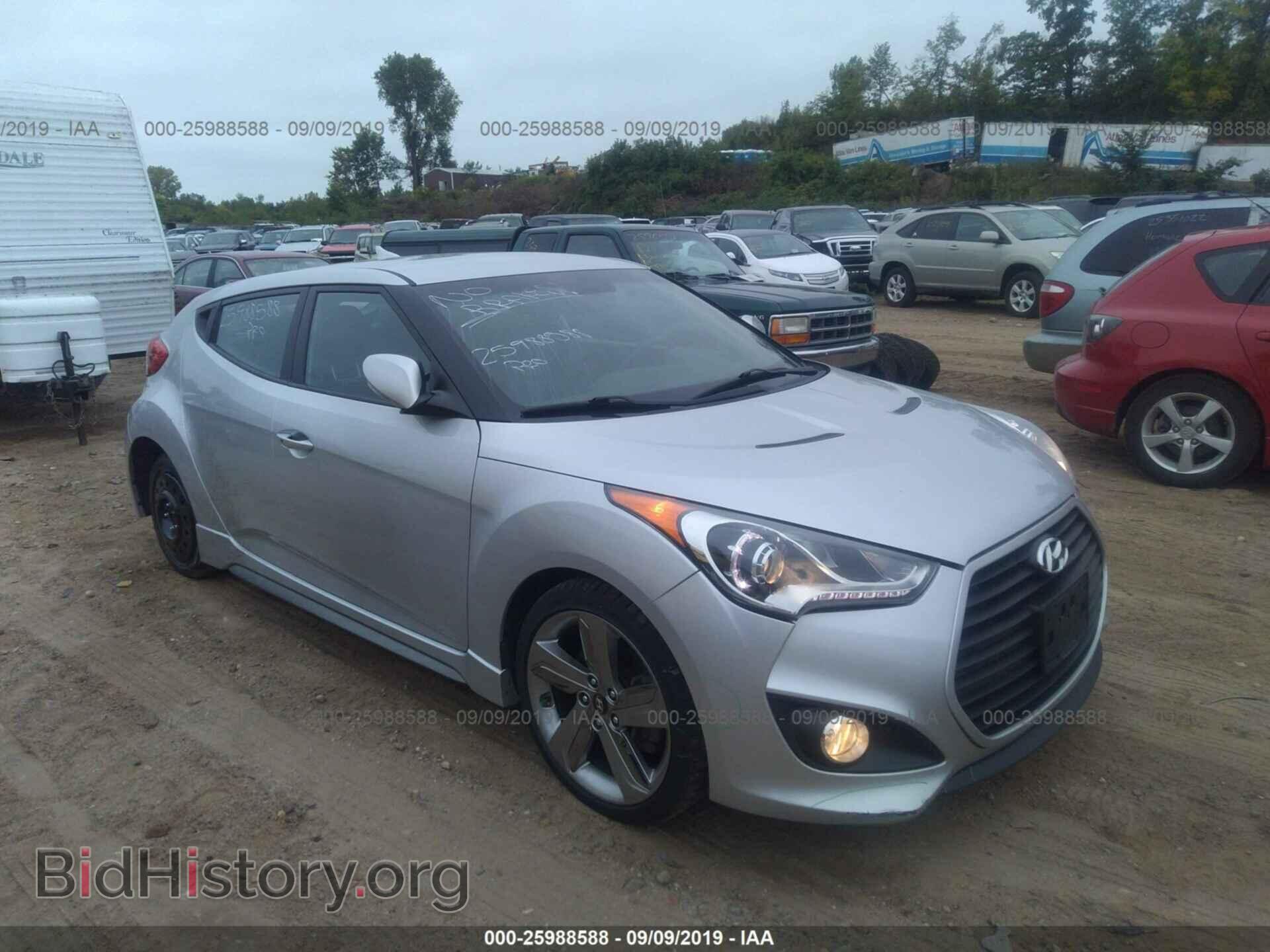 Фотография KMHTC6AE0DU123700 - HYUNDAI VELOSTER 2013