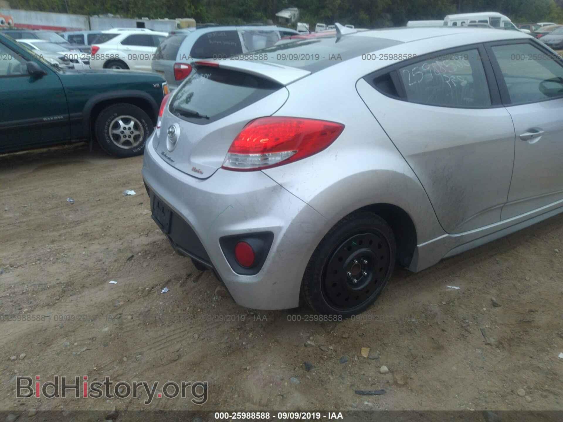 2013 HYUNDAI VELOSTER - VIN: KMHTC6AE0DU123700 - Фото 6