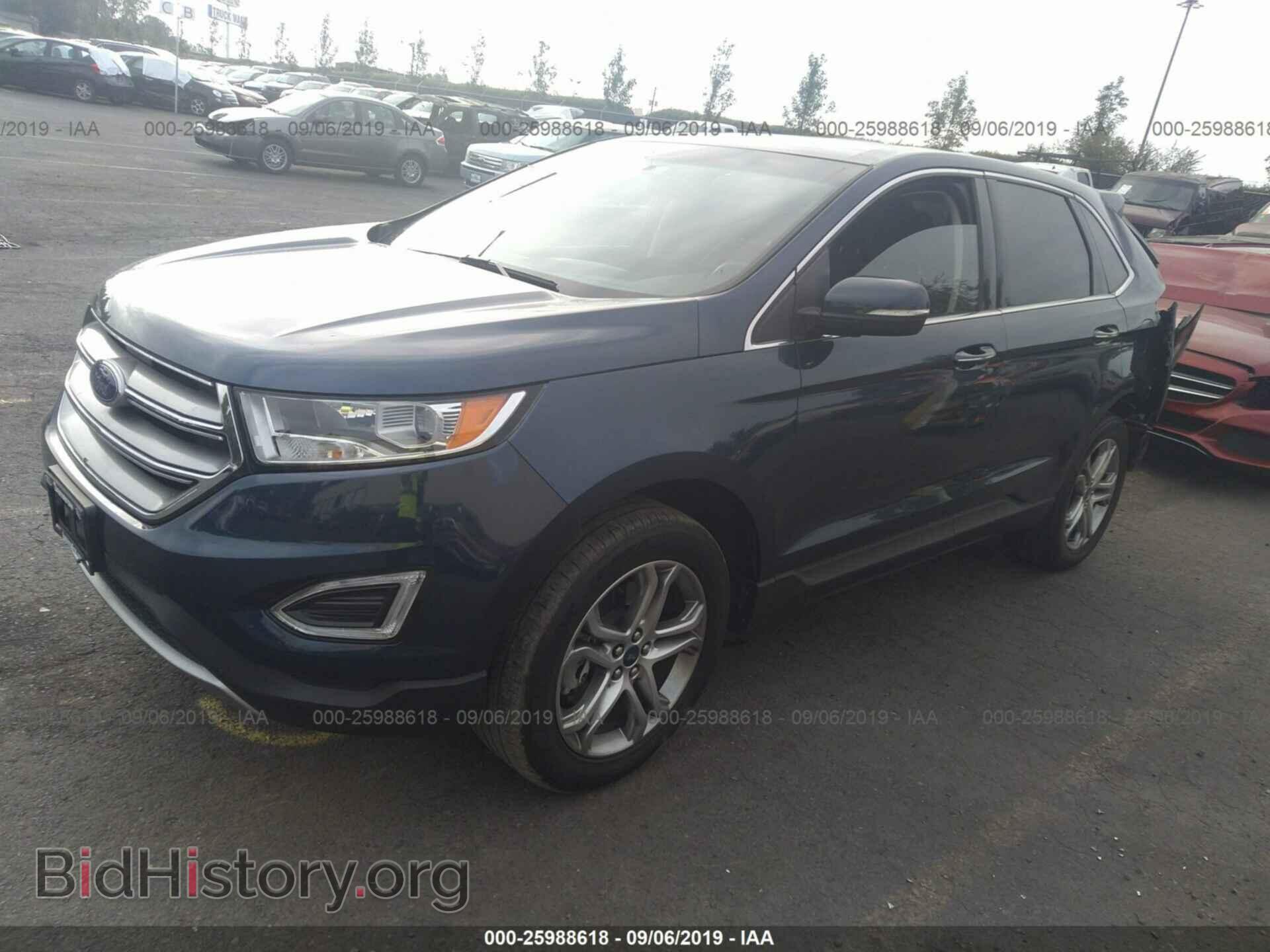 2017 FORD EDGE - VIN: 2FMPK4K90HBB80419 - Фото 2