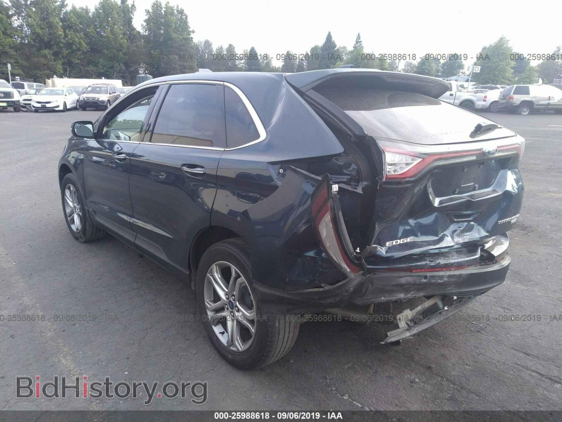 2017 FORD EDGE - VIN: 2FMPK4K90HBB80419 - Фото 3