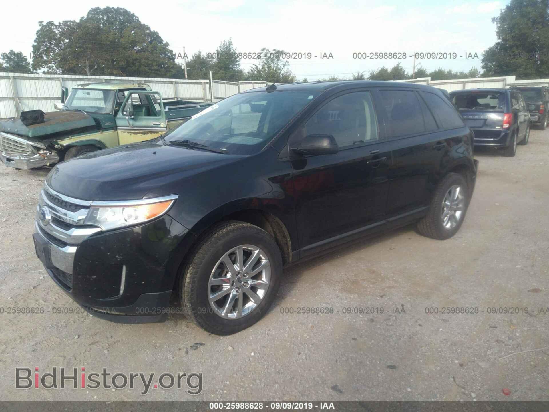 2014 FORD EDGE - VIN: 2FMDK4JC8EBB23428 - Фото 2
