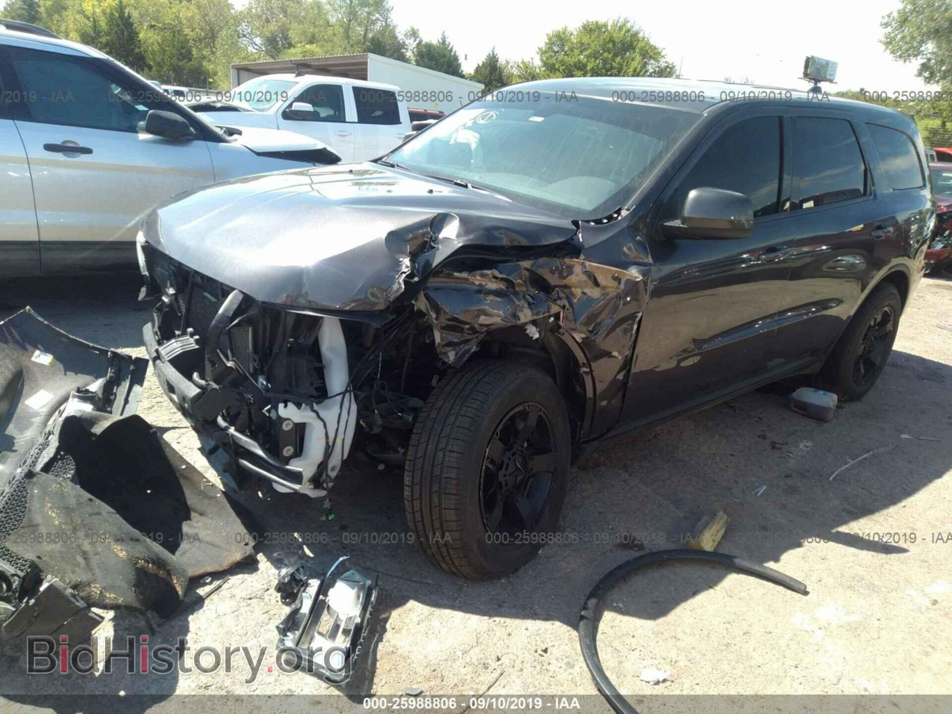2019 DODGE DURANGO - VIN: 1C4RDJAG7KC781338 - Фото 2