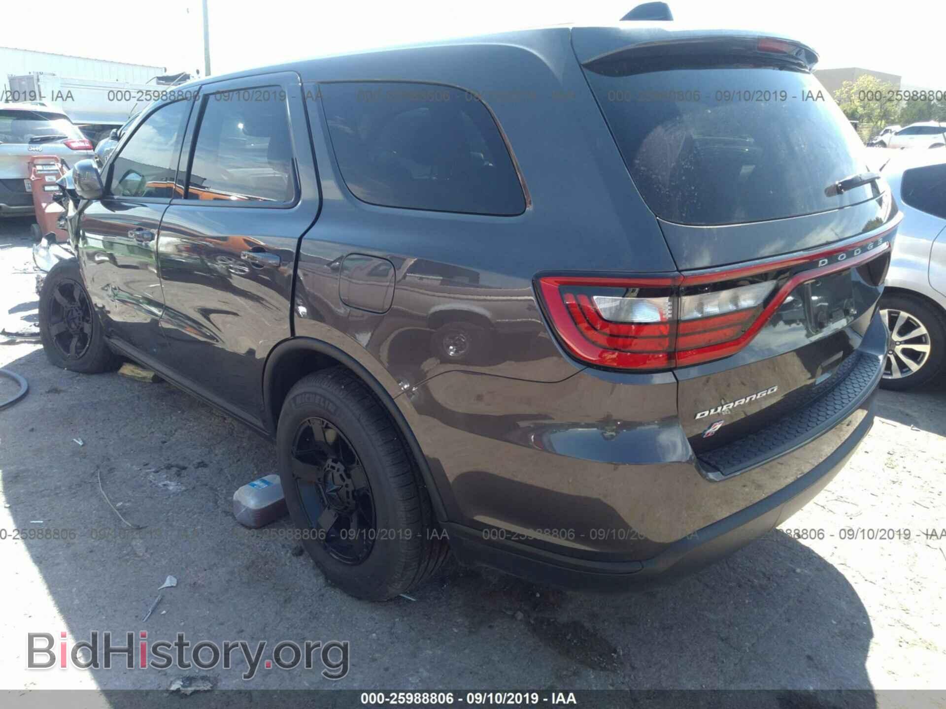 2019 DODGE DURANGO - VIN: 1C4RDJAG7KC781338 - Фото 3
