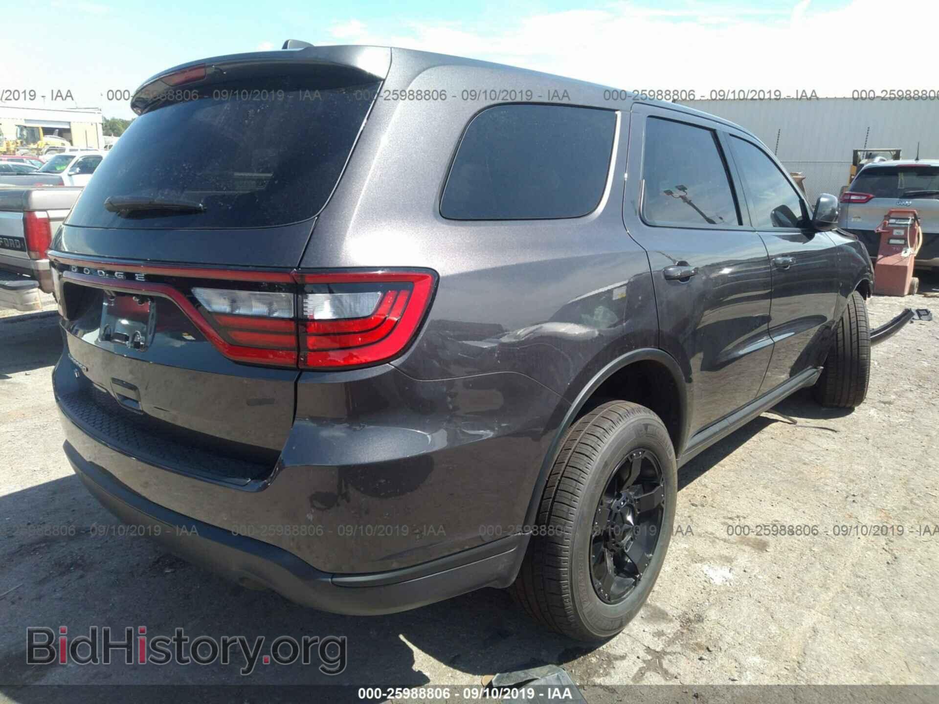 2019 DODGE DURANGO - VIN: 1C4RDJAG7KC781338 - Фото 4