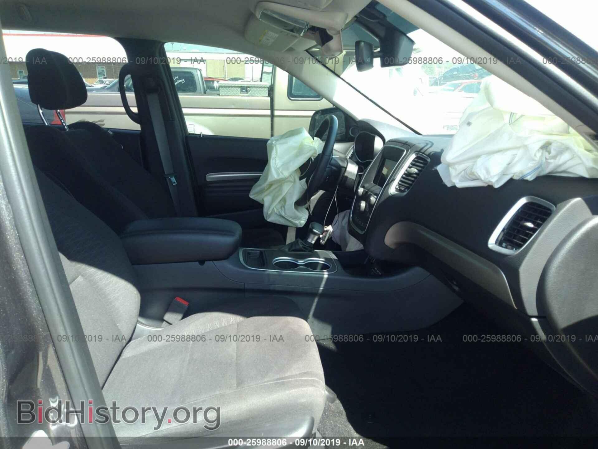 2019 DODGE DURANGO - VIN: 1C4RDJAG7KC781338 - Фото 5