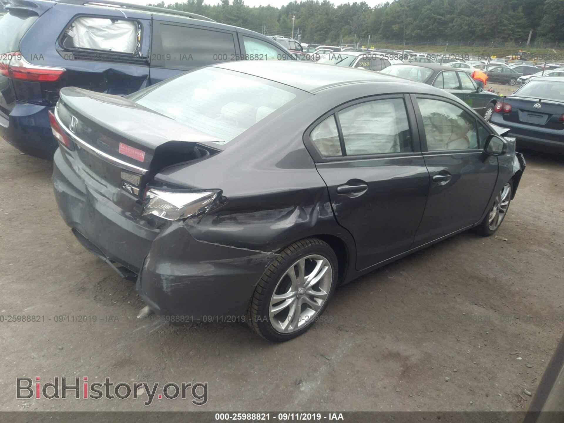 2013 HONDA CIVIC - VIN: 2HGFB2F50DH594840 - Фото 4