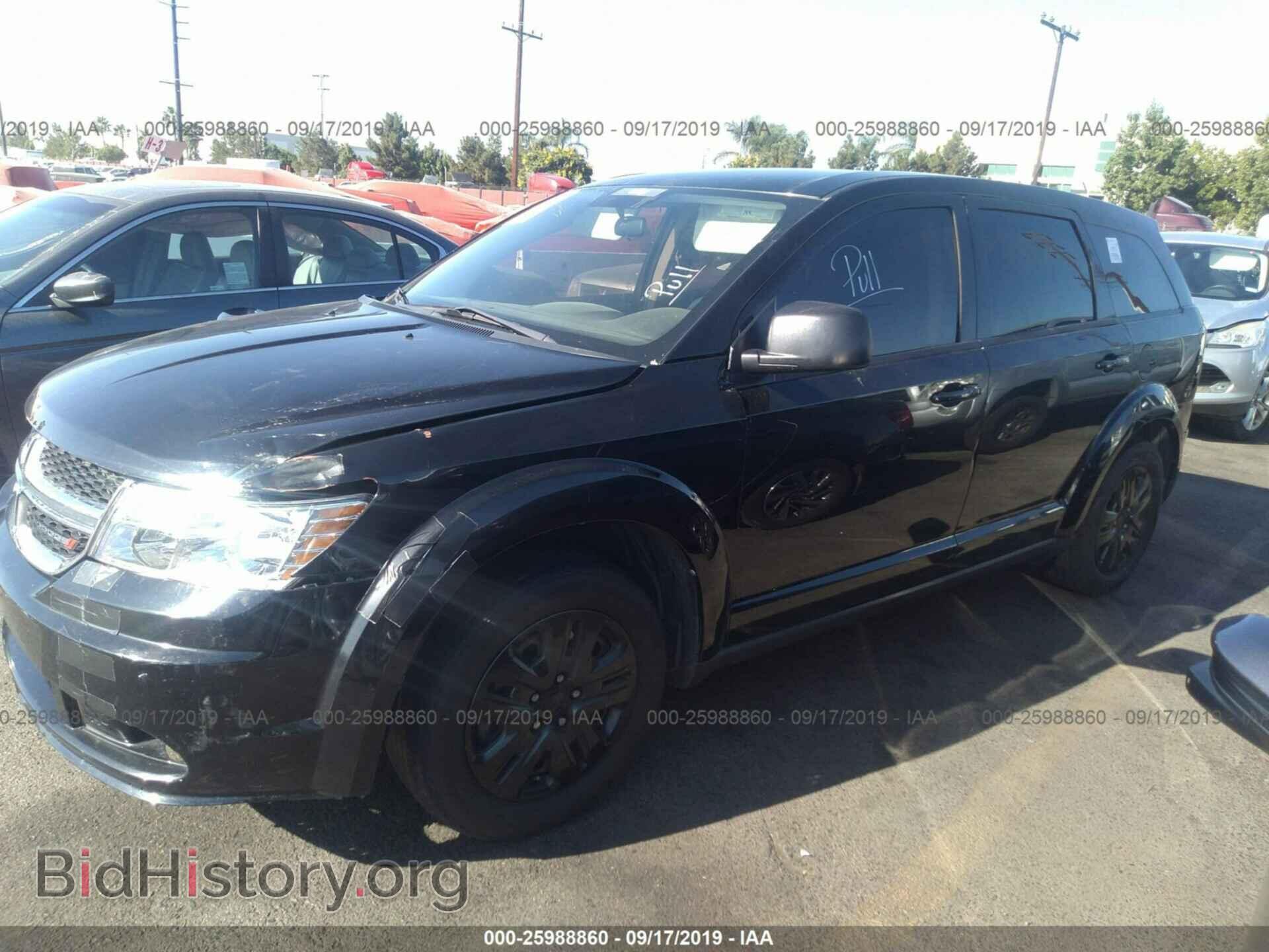 2014 DODGE JOURNEY - VIN: 3C4PDCAB5ET281436 - Фото 2