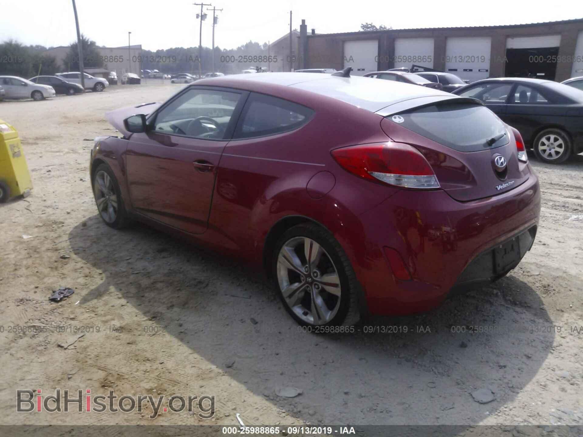 2013 HYUNDAI VELOSTER - VIN: KMHTC6AD2DU121941 - Фото 3