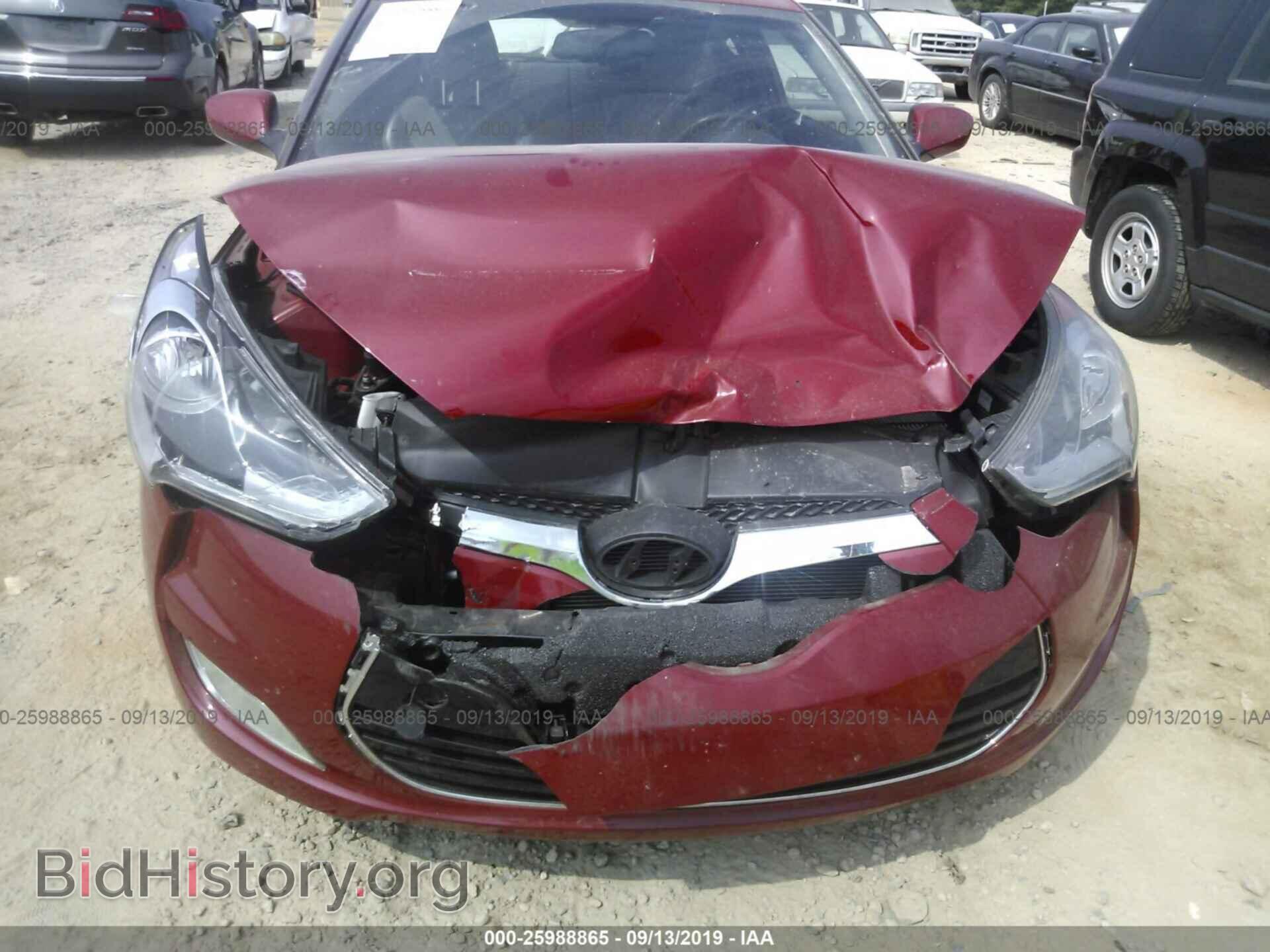 2013 HYUNDAI VELOSTER - VIN: KMHTC6AD2DU121941 - Фото 6
