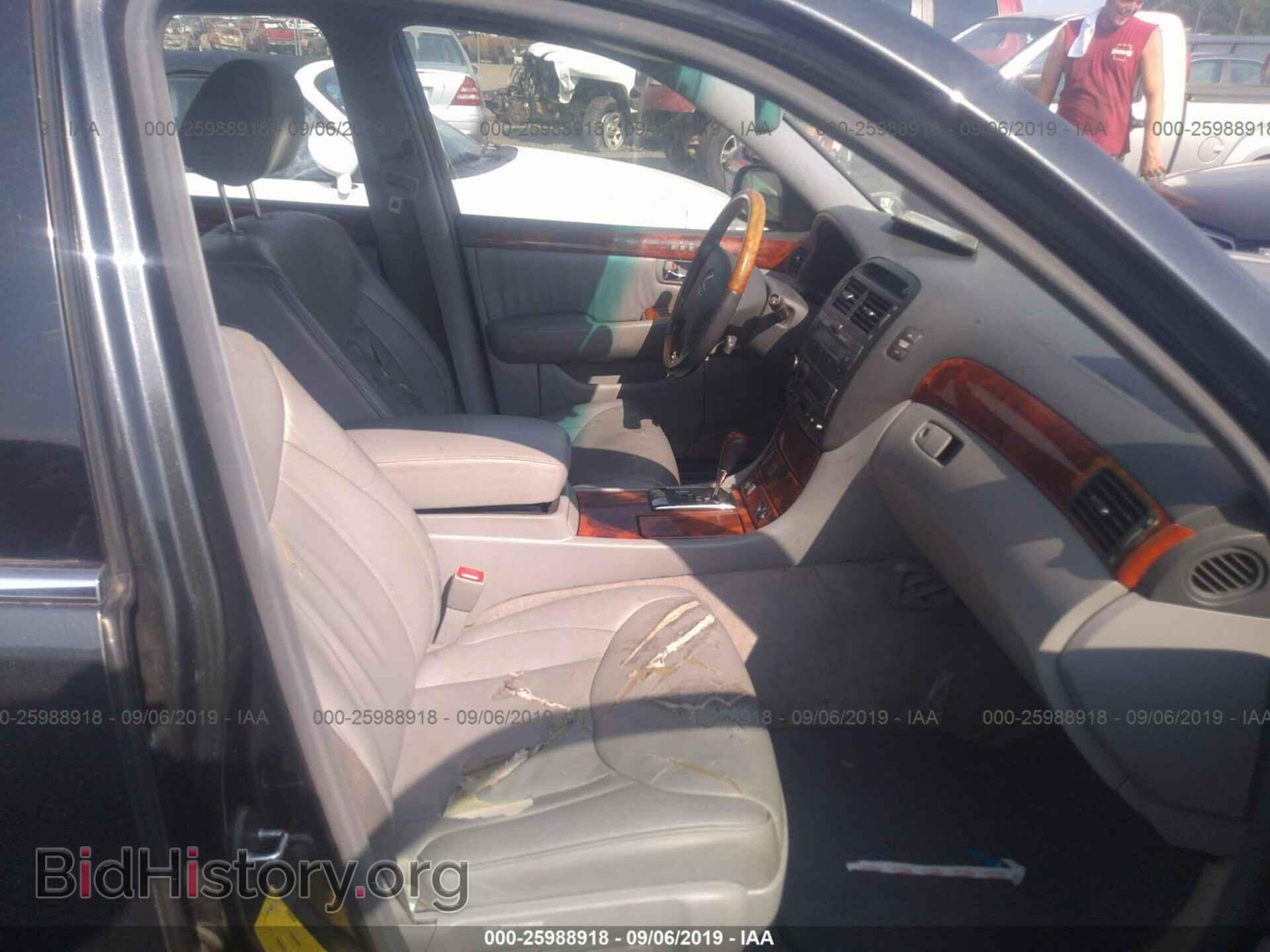 2004 LEXUS LS - VIN: JTHBN36F240127389 - Фото 5