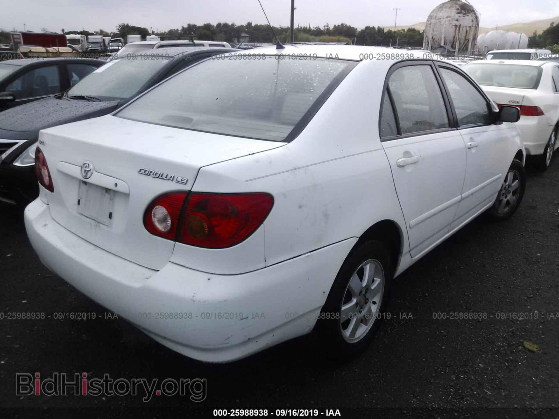 2003 TOYOTA COROLLA - VIN: 1NXBR32E33Z087278 - Фото 4