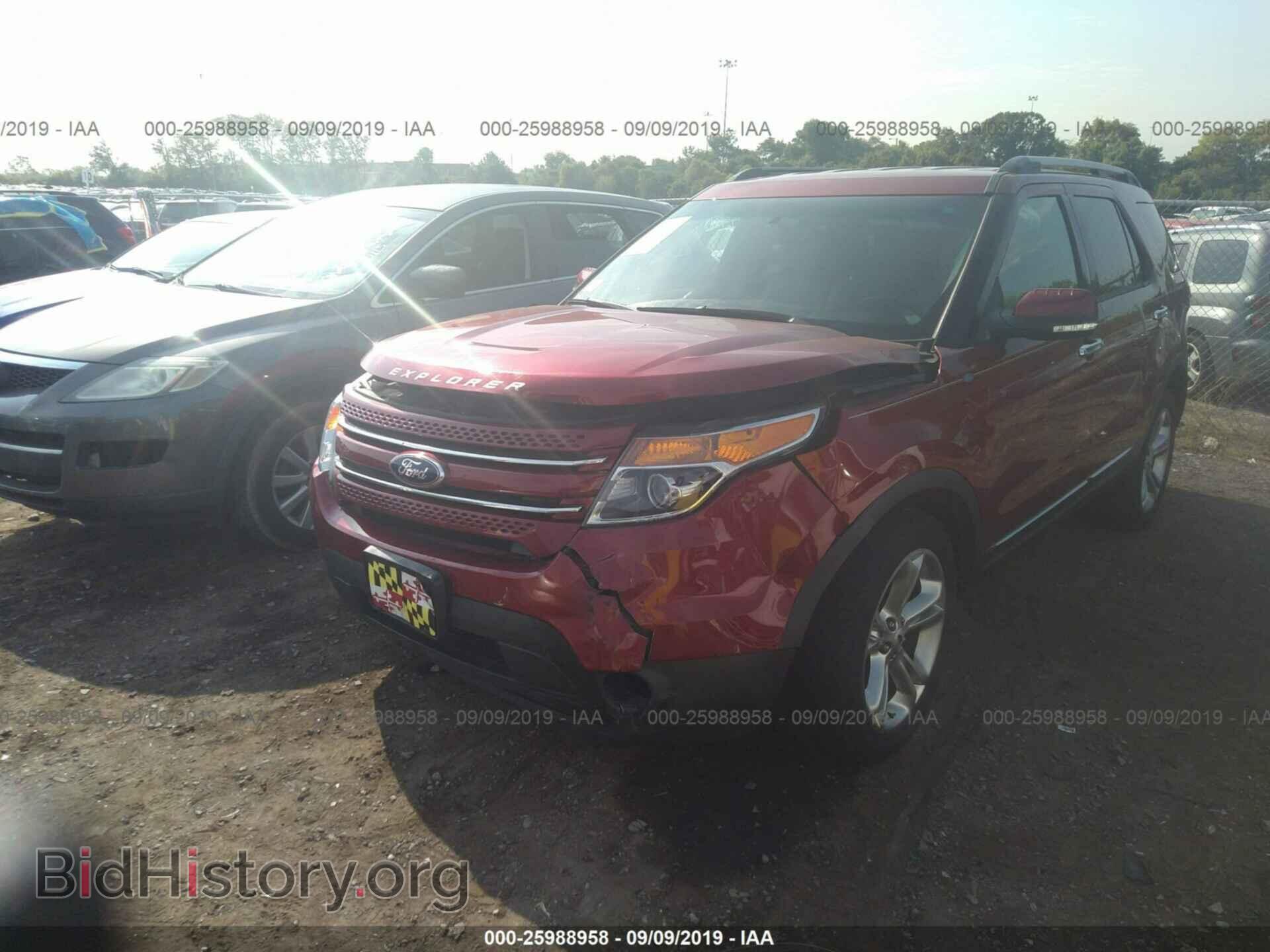2014 FORD EXPLORER - VIN: 1FM5K8F89EGB96865 - Photo 2