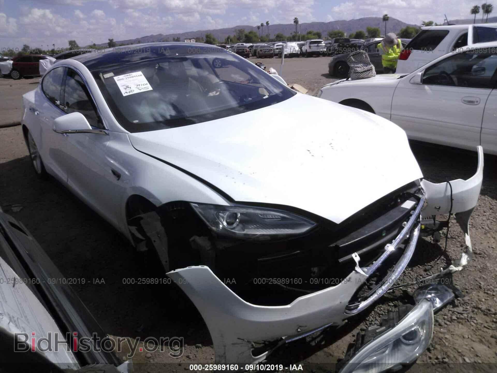 Photo 5YJSA1CN9CFP01516 - TESLA MODEL S 2012