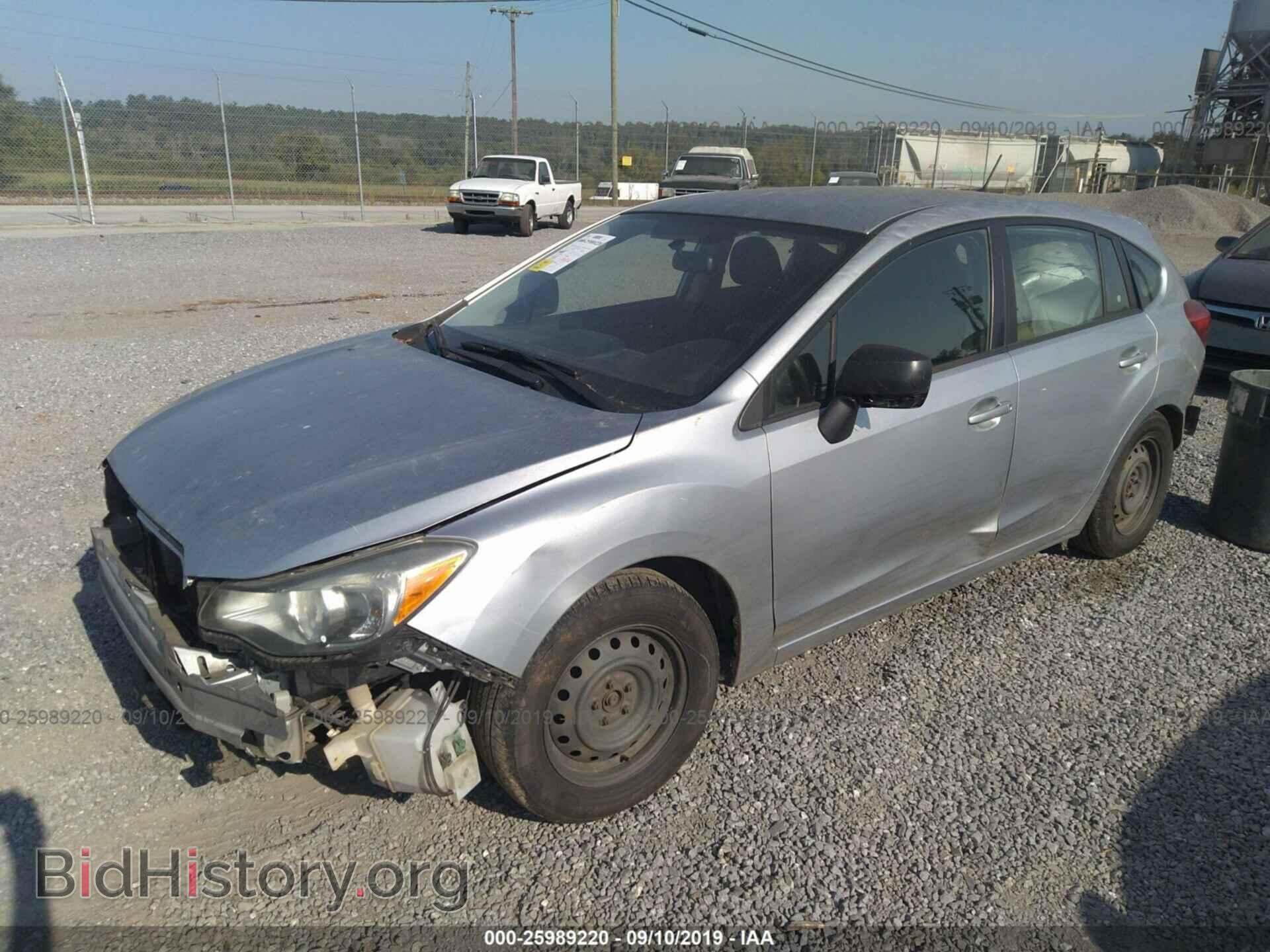 2012 SUBARU IMPREZA - VIN: JF1GPAA6XCG211744 - Фото 2
