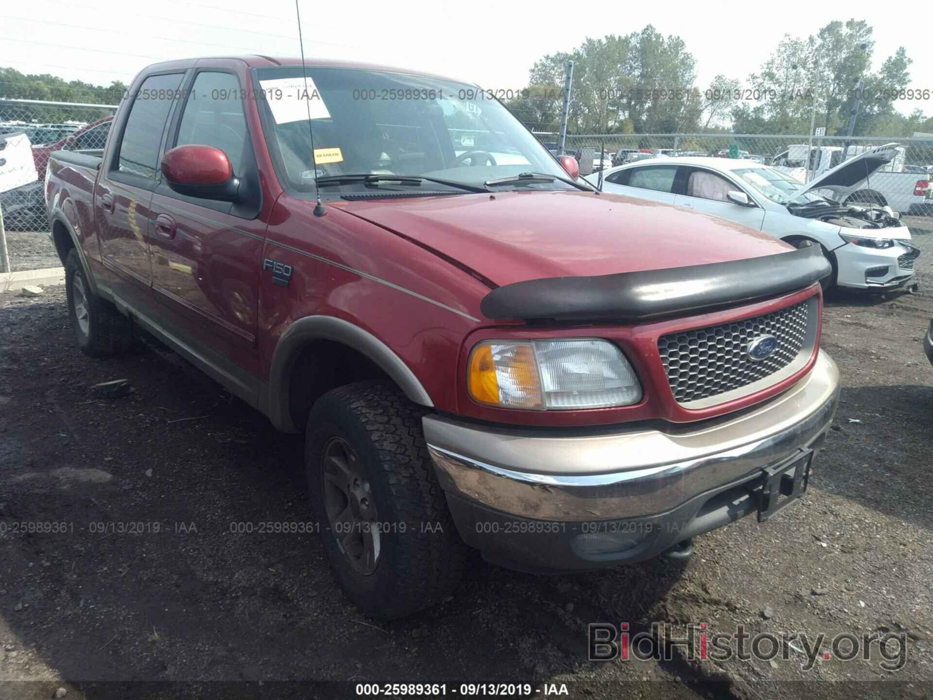 Photo 1FTRW08L82KD45563 - FORD F150 2002