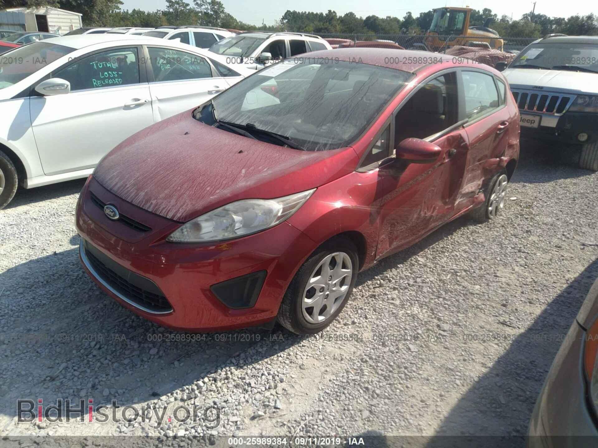 2011 FORD FIESTA - VIN: 3FADP4EJ1BM174350 - Фото 2