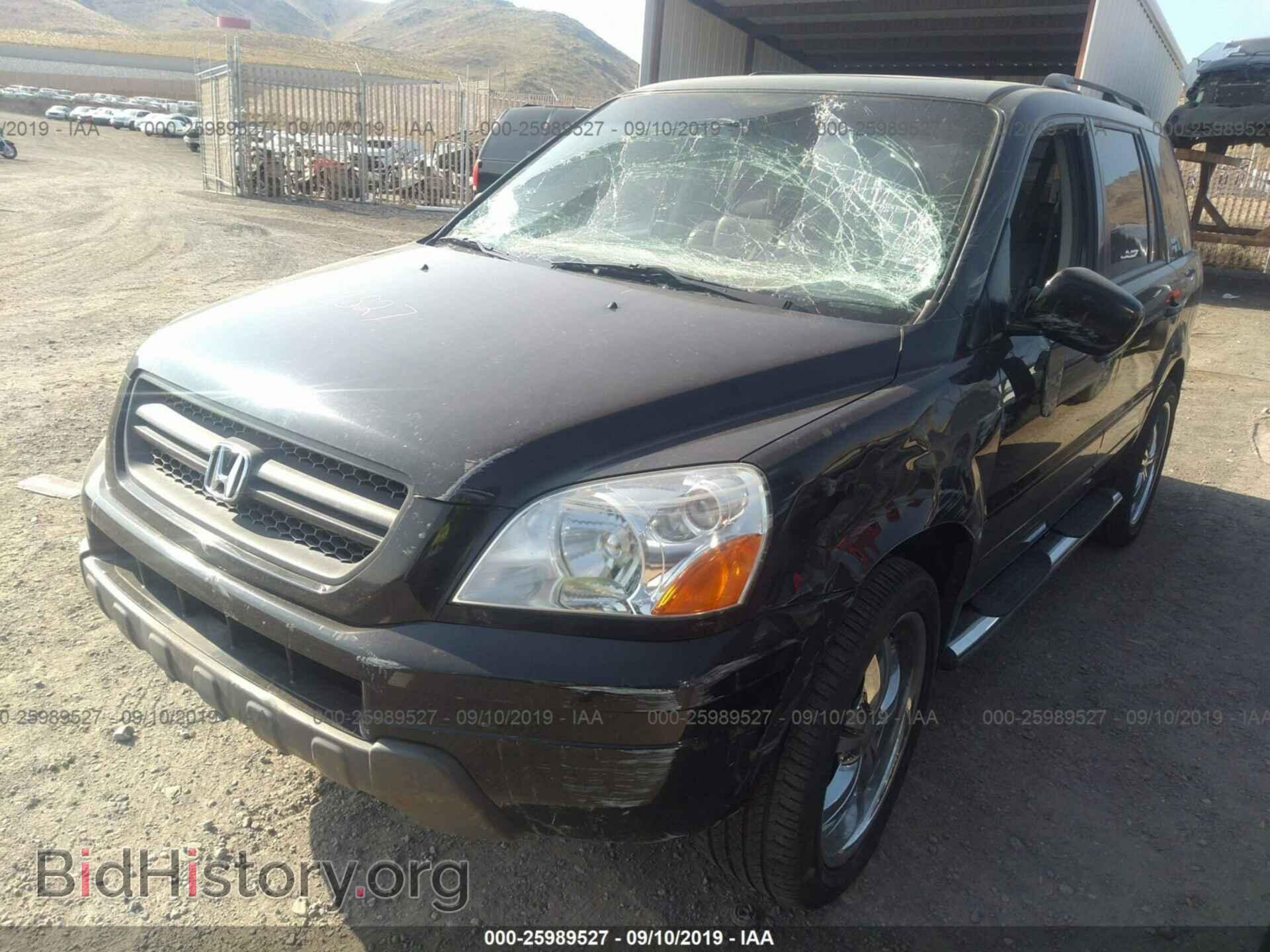 2005 HONDA PILOT - VIN: 2HKYF18755H536445 - Фото 2
