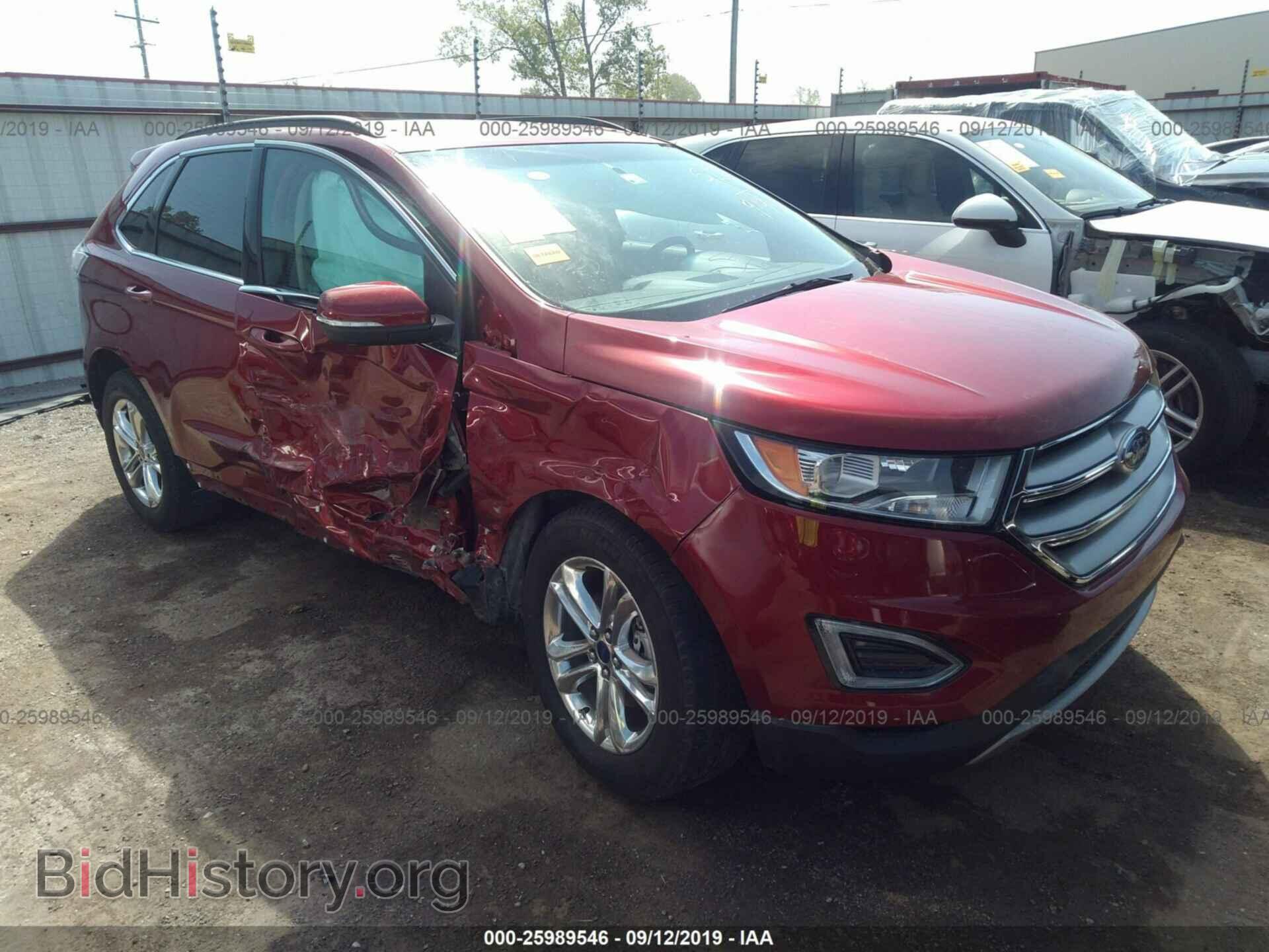 Фотография 2FMTK3J96FBB33581 - FORD EDGE 2015