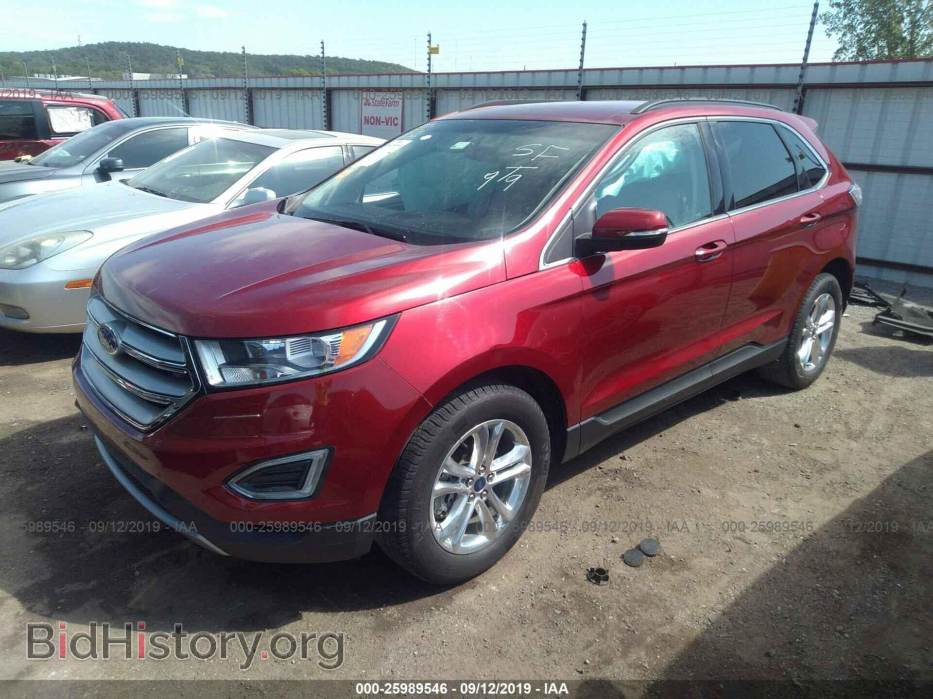 2015 FORD EDGE - VIN: 2FMTK3J96FBB33581 - Photo 2