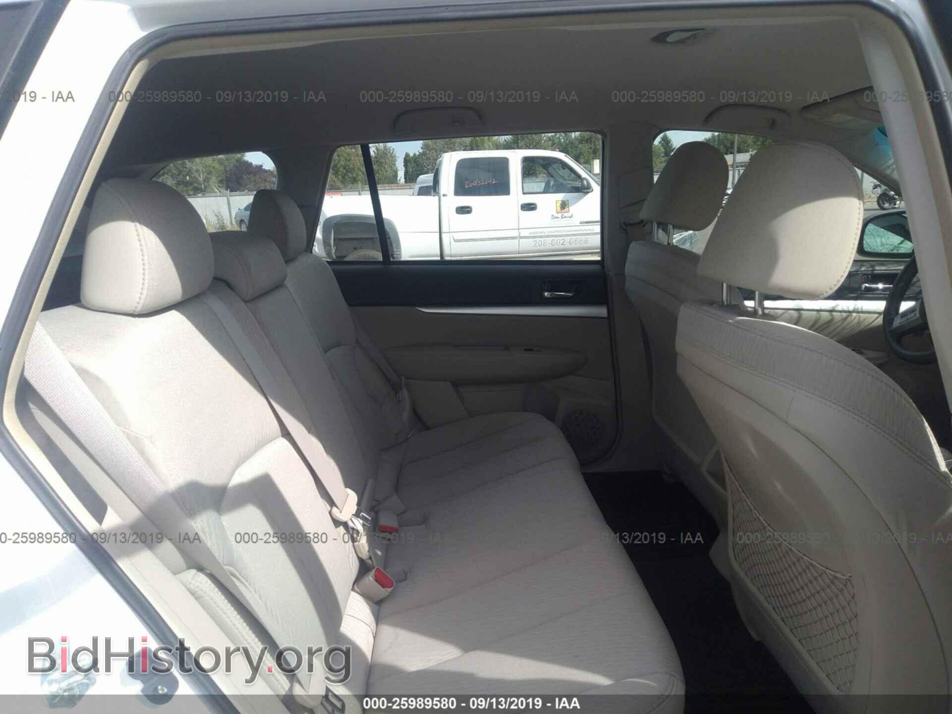 2011 SUBARU OUTBACK - VIN: 4S4BRBAC2B3377090 - Фото 8