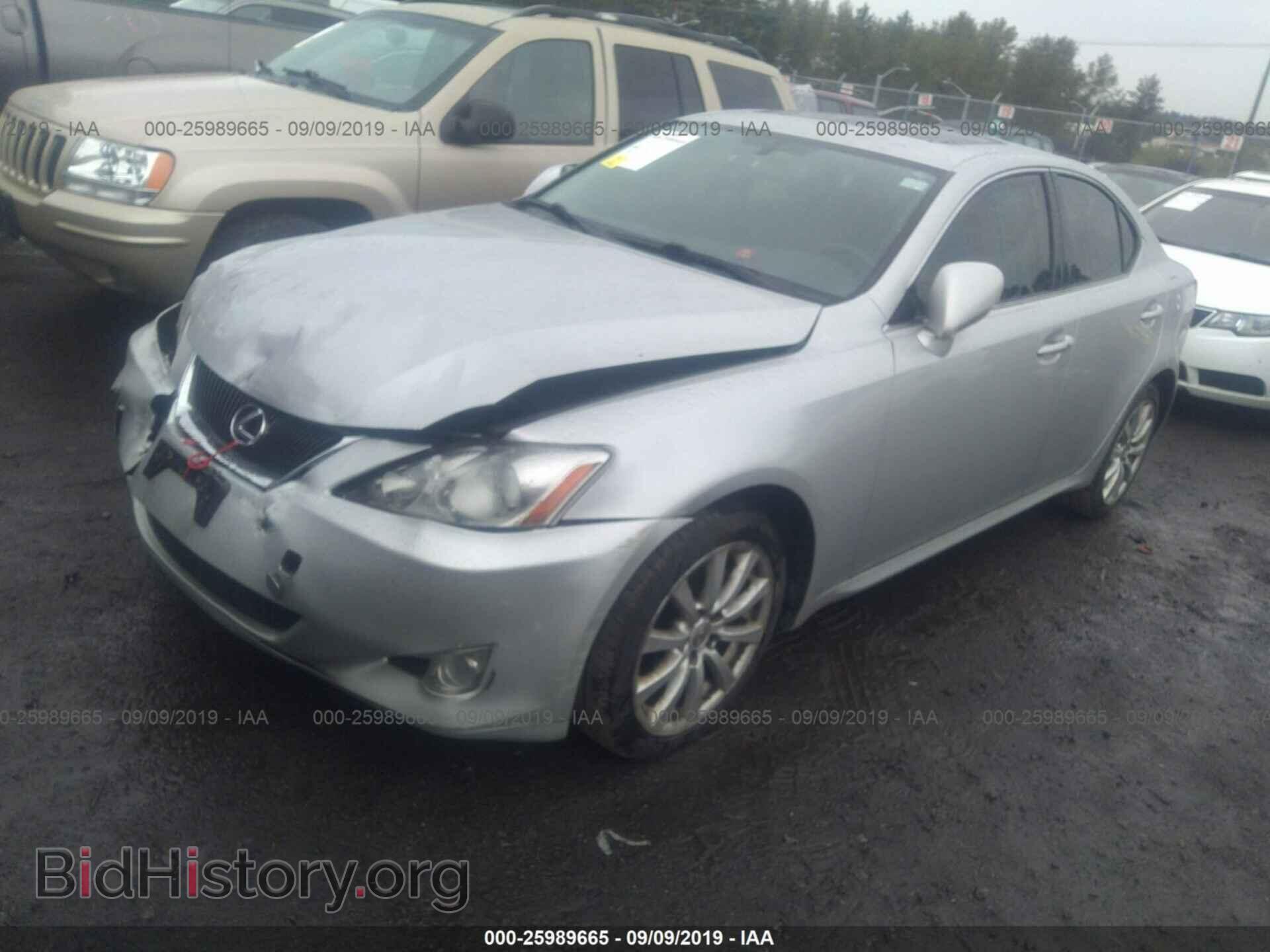 2008 LEXUS IS - VIN: JTHCK262785019377 - Фото 2