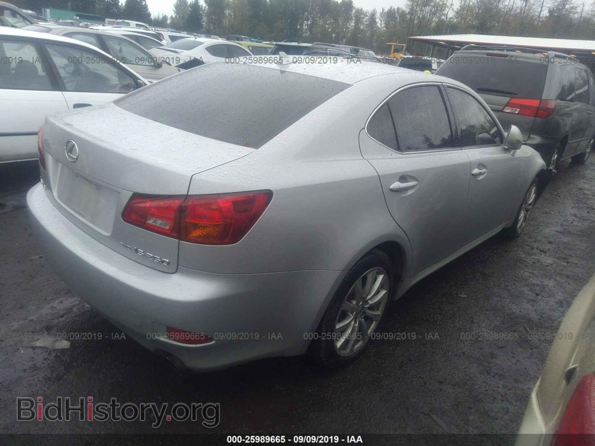 2008 LEXUS IS - VIN: JTHCK262785019377 - Фото 4