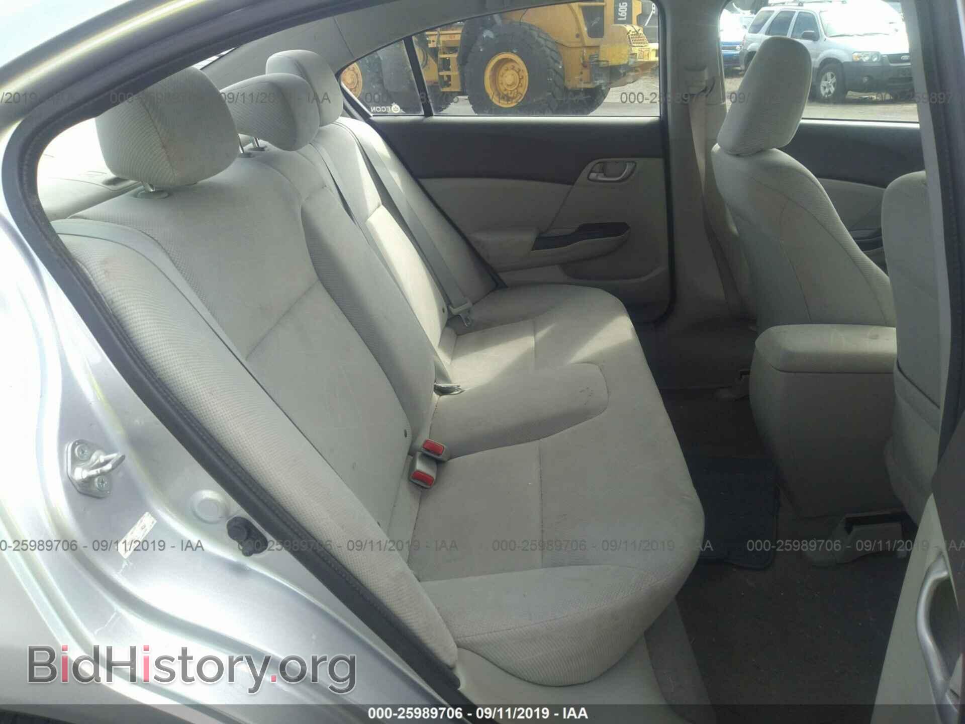 2012 HONDA CIVIC - VIN: 19XFB2F51CE374230 - Фото 8