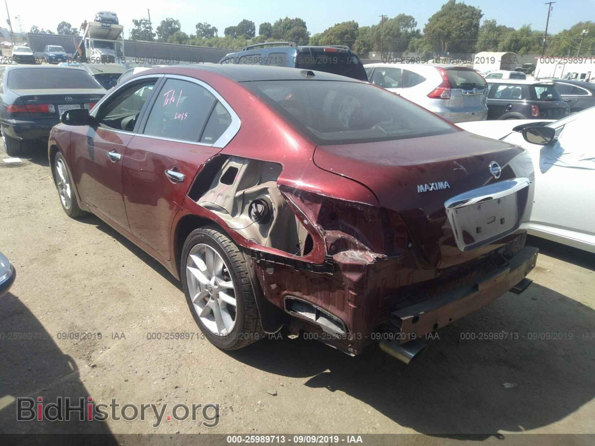 2009 NISSAN MAXIMA - VIN: 1N4AA51E99C854950 - Фото 3