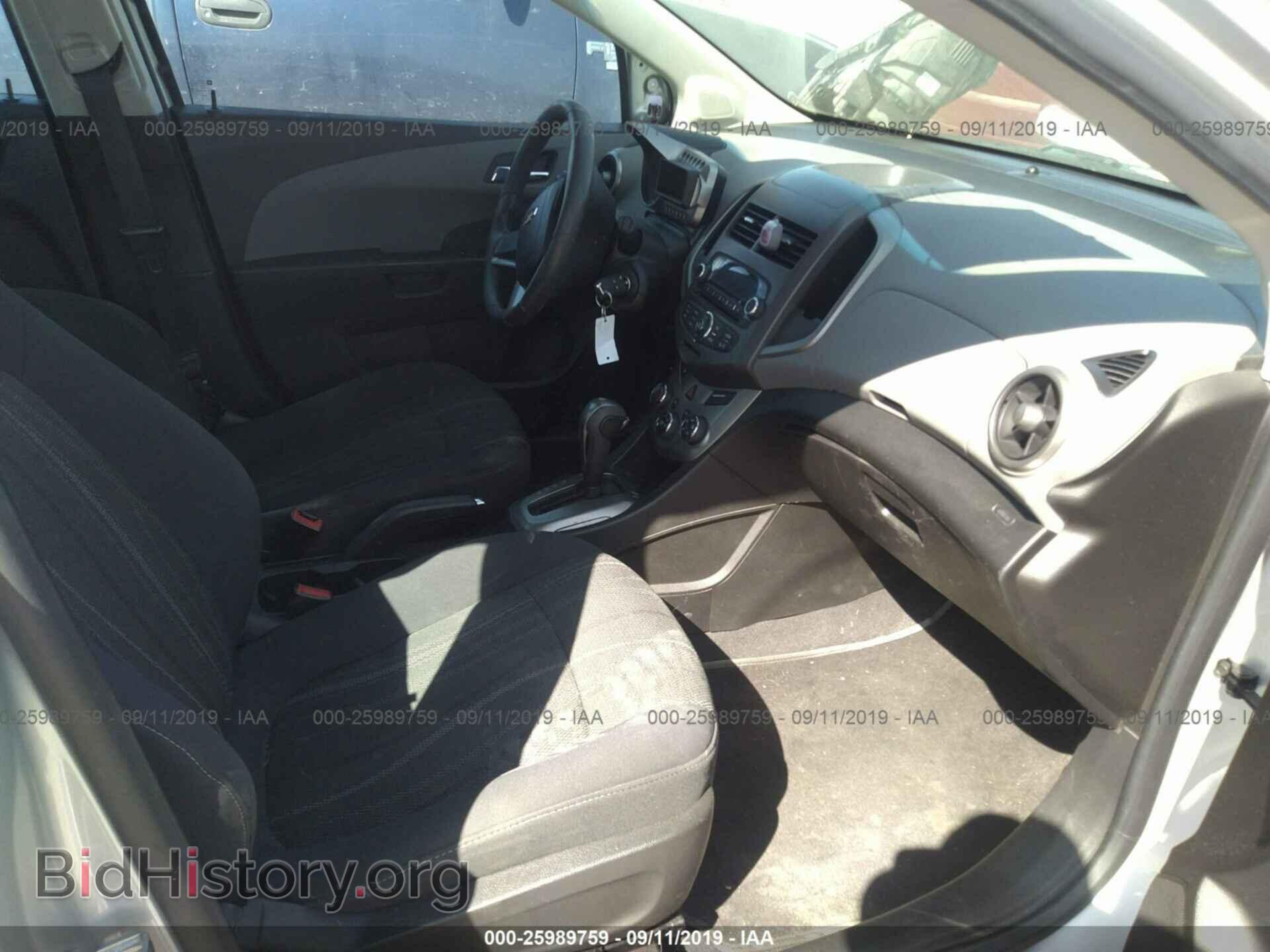 2012 CHEVROLET SONIC - VIN: 1G1JC6SH2C4200515 - Фото 5