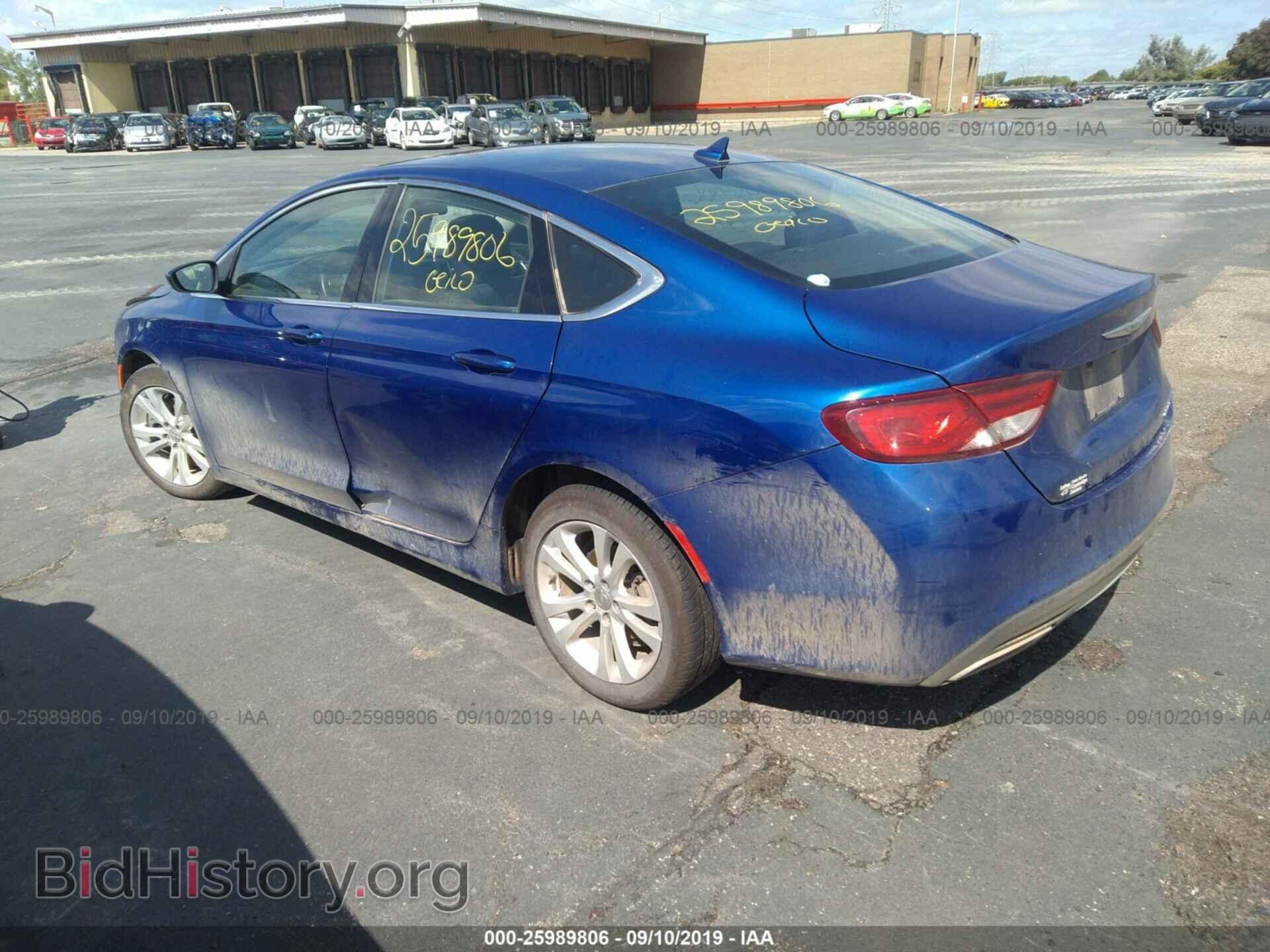 2016 CHRYSLER 200 - VIN: 1C3CCCAG4GN175547 - Фото 3