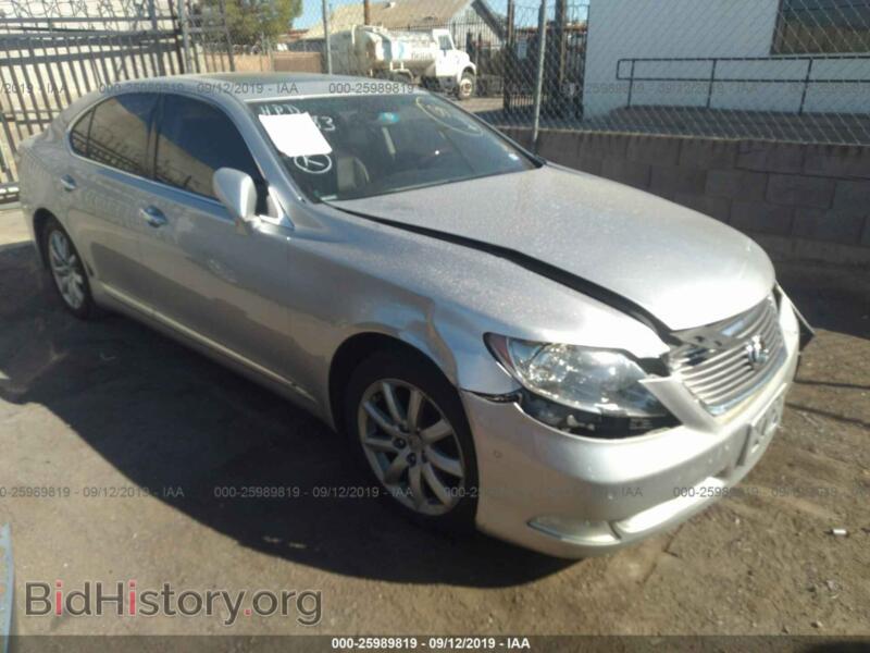 2008 Lexus LS 460 (VIN JTHBL46F185056738) — photo 1 of 10, IAAI, damage: front end