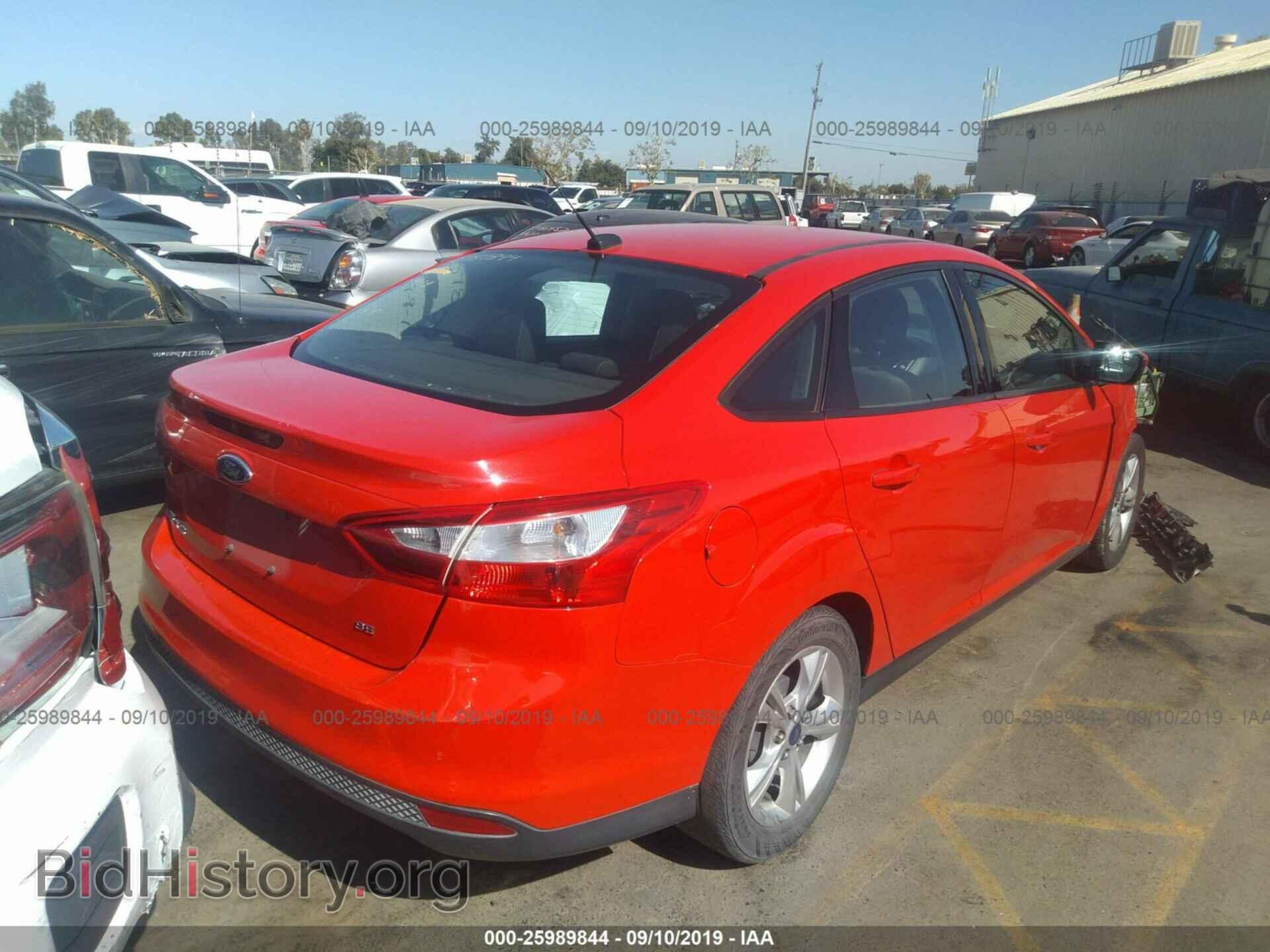 2014 FORD FOCUS - VIN: 1FADP3F20EL318266 - Фото 4