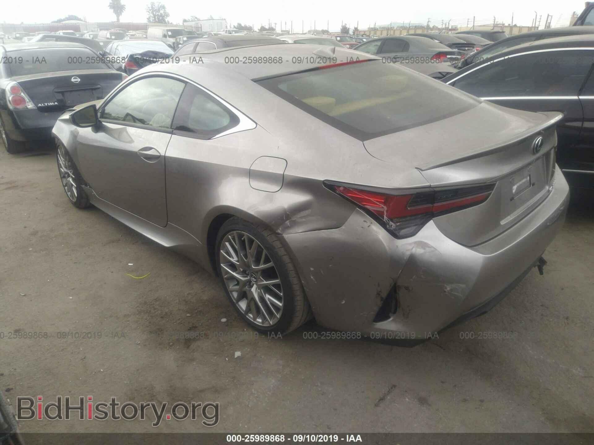 2019 LEXUS RC - VIN: JTHHA5BC5K5008930 - Фото 3