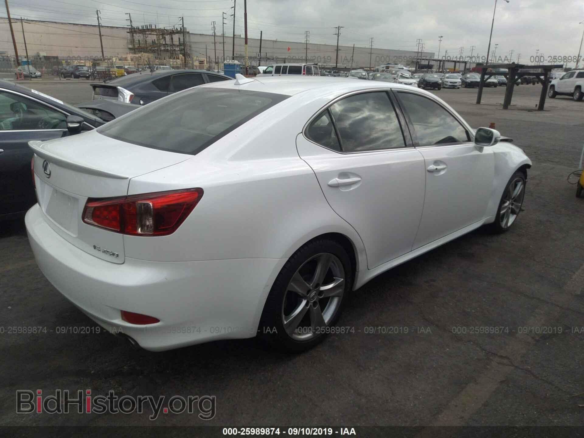 2011 LEXUS IS - VIN: JTHBF5C2XB5155709 - Photo 4