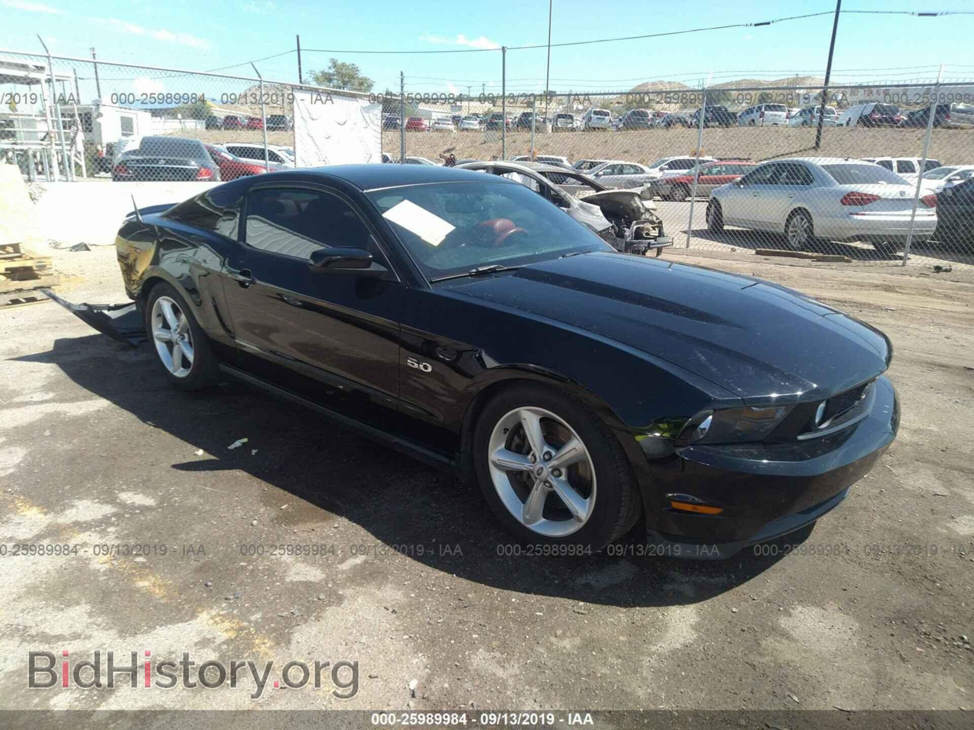 Фотография 1ZVBP8CF4B5136573 - FORD MUSTANG 2011